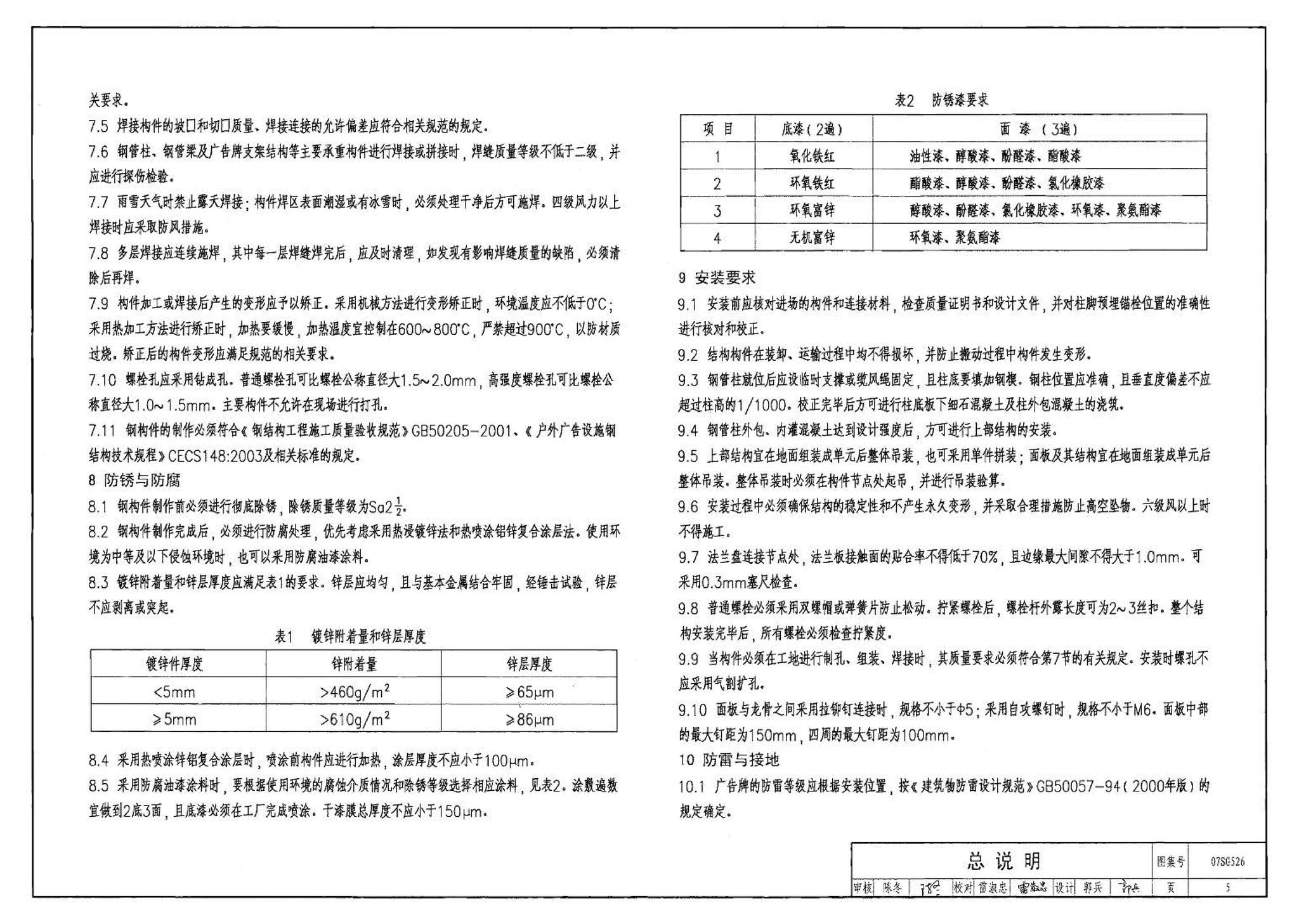 07SG526--户外钢结构独立柱广告牌