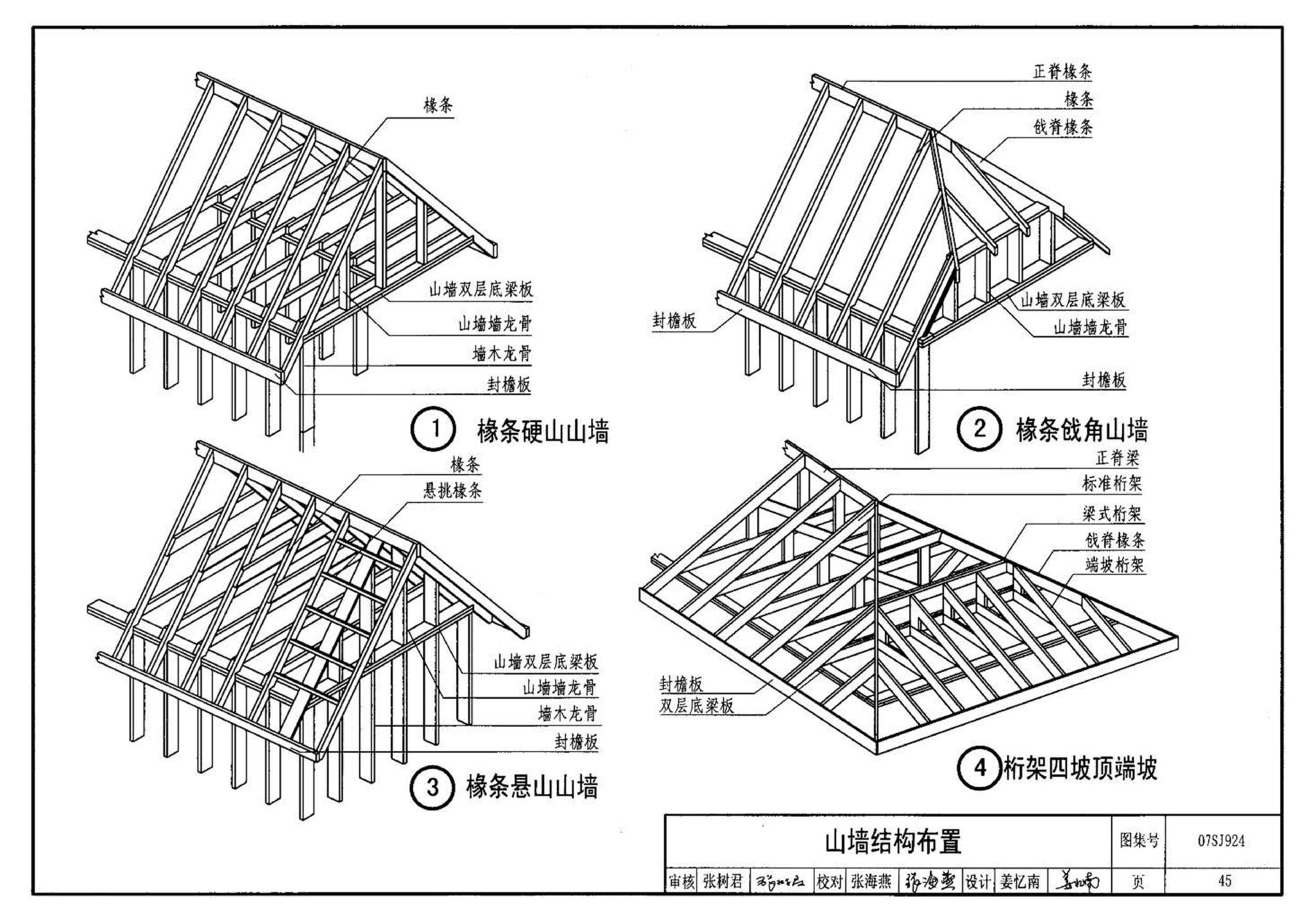 07SJ924--木结构住宅