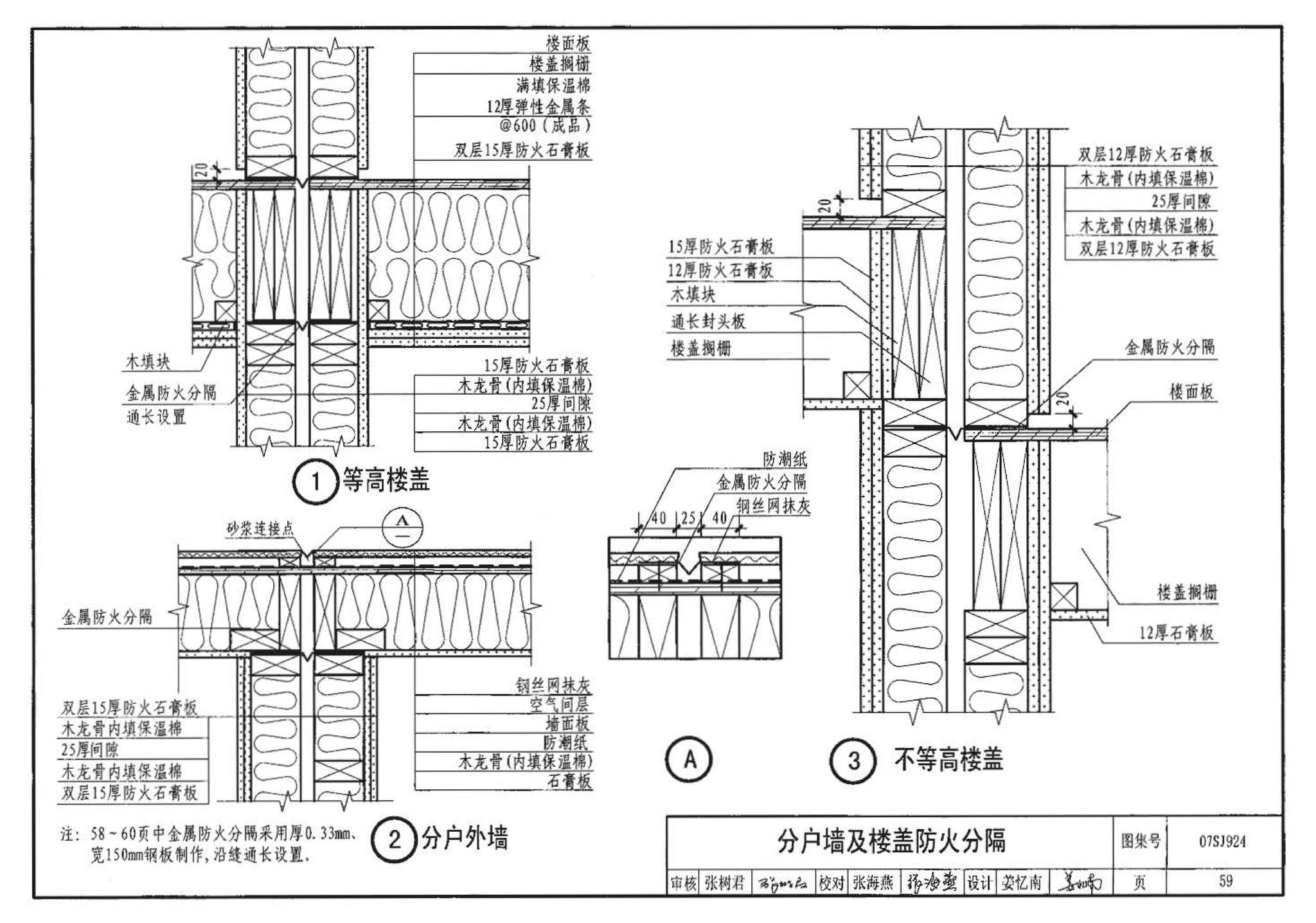 07SJ924--木结构住宅