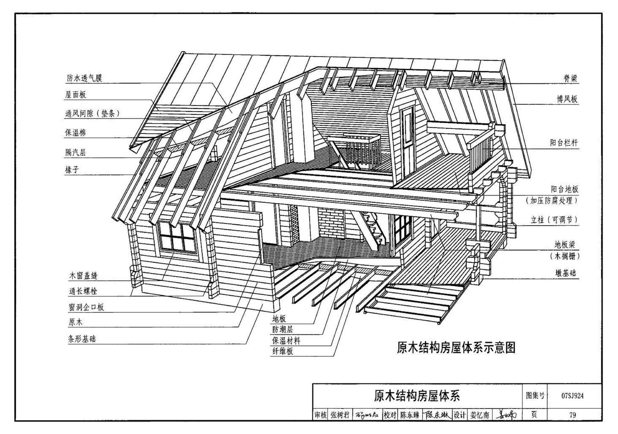 07SJ924--木结构住宅