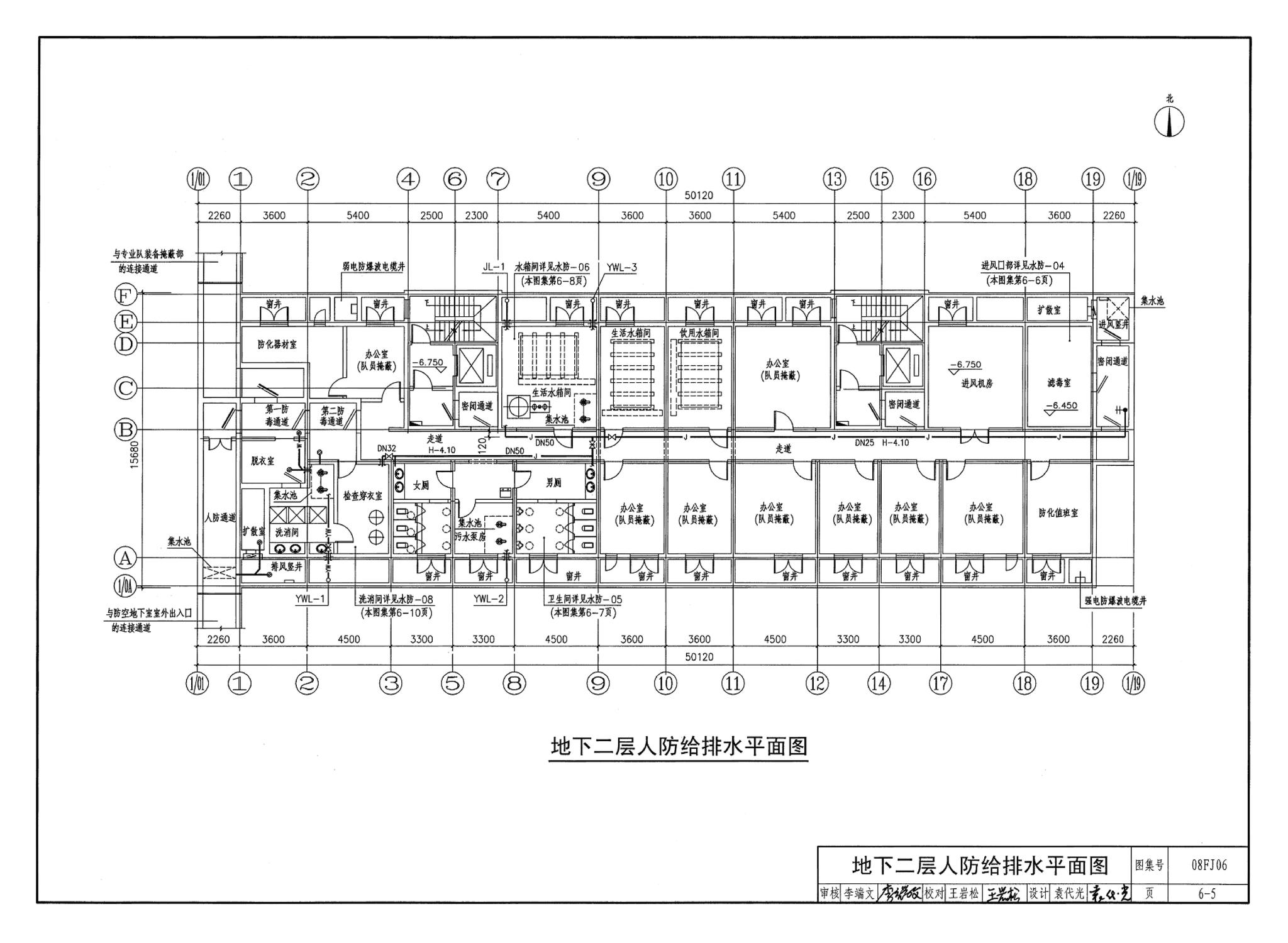 08FJ06--防空地下室施工图设计深度要求及图样