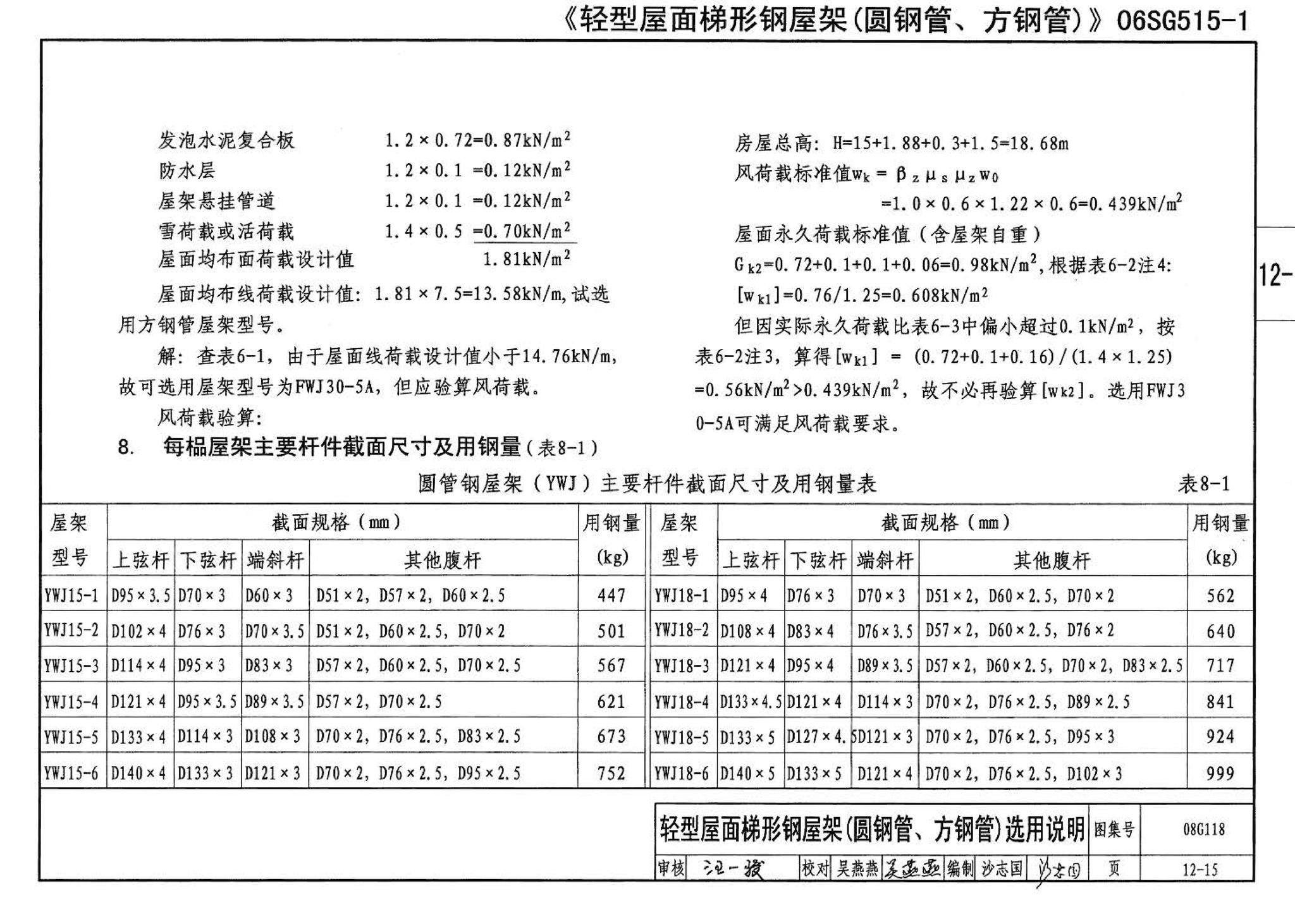 08G118--单层工业厂房设计选用（上、下册）