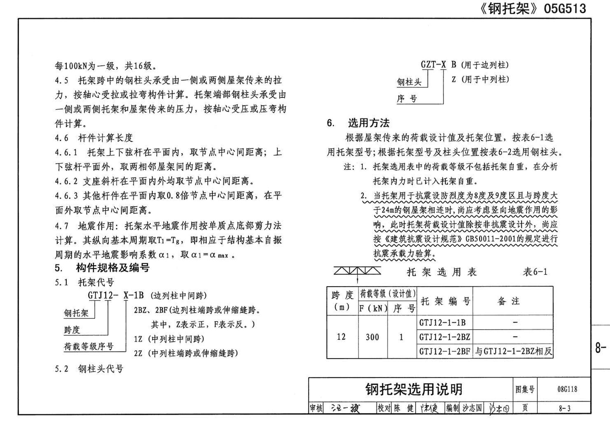 08G118--单层工业厂房设计选用（上、下册）