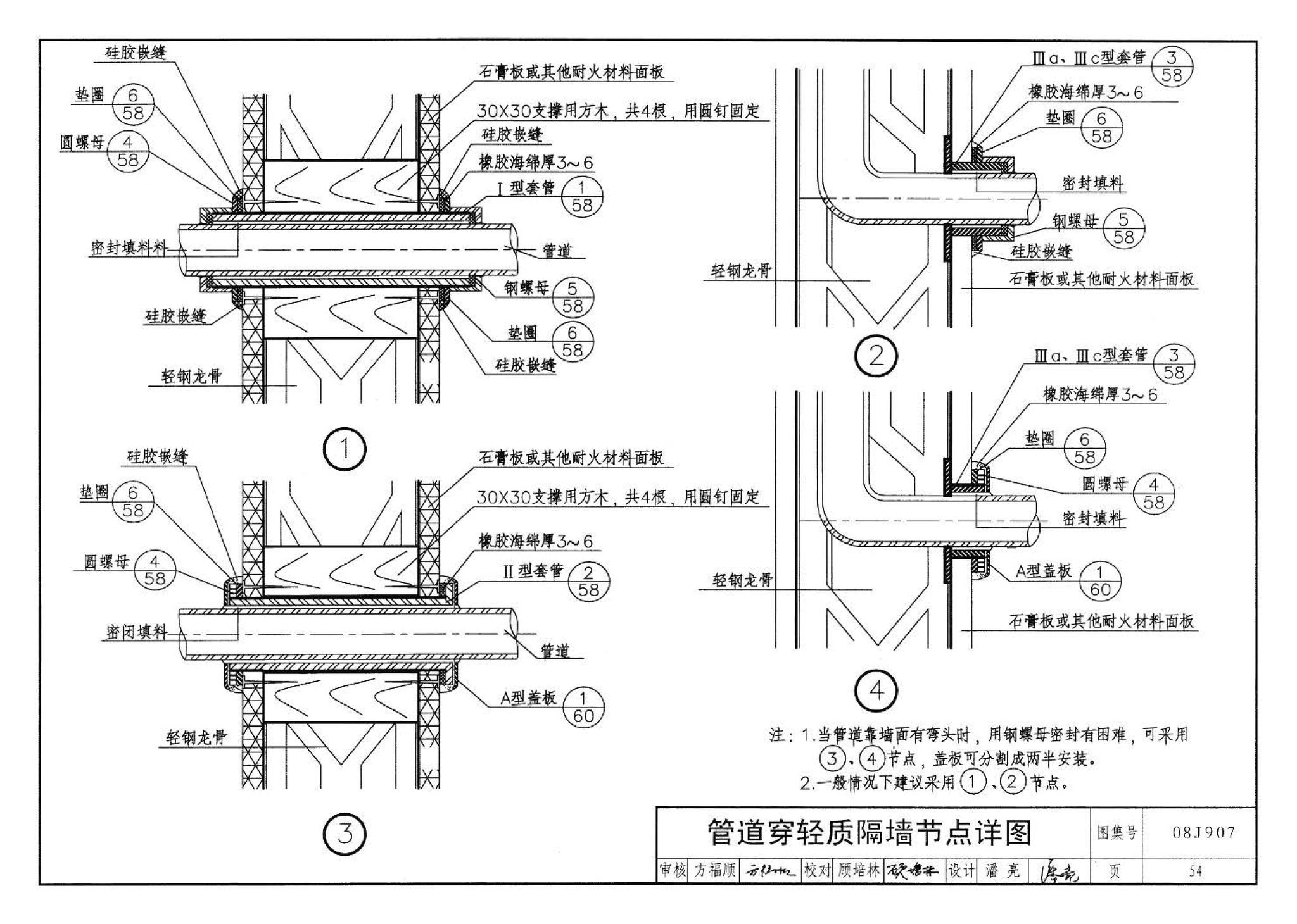 08J907--洁净厂房建筑构造