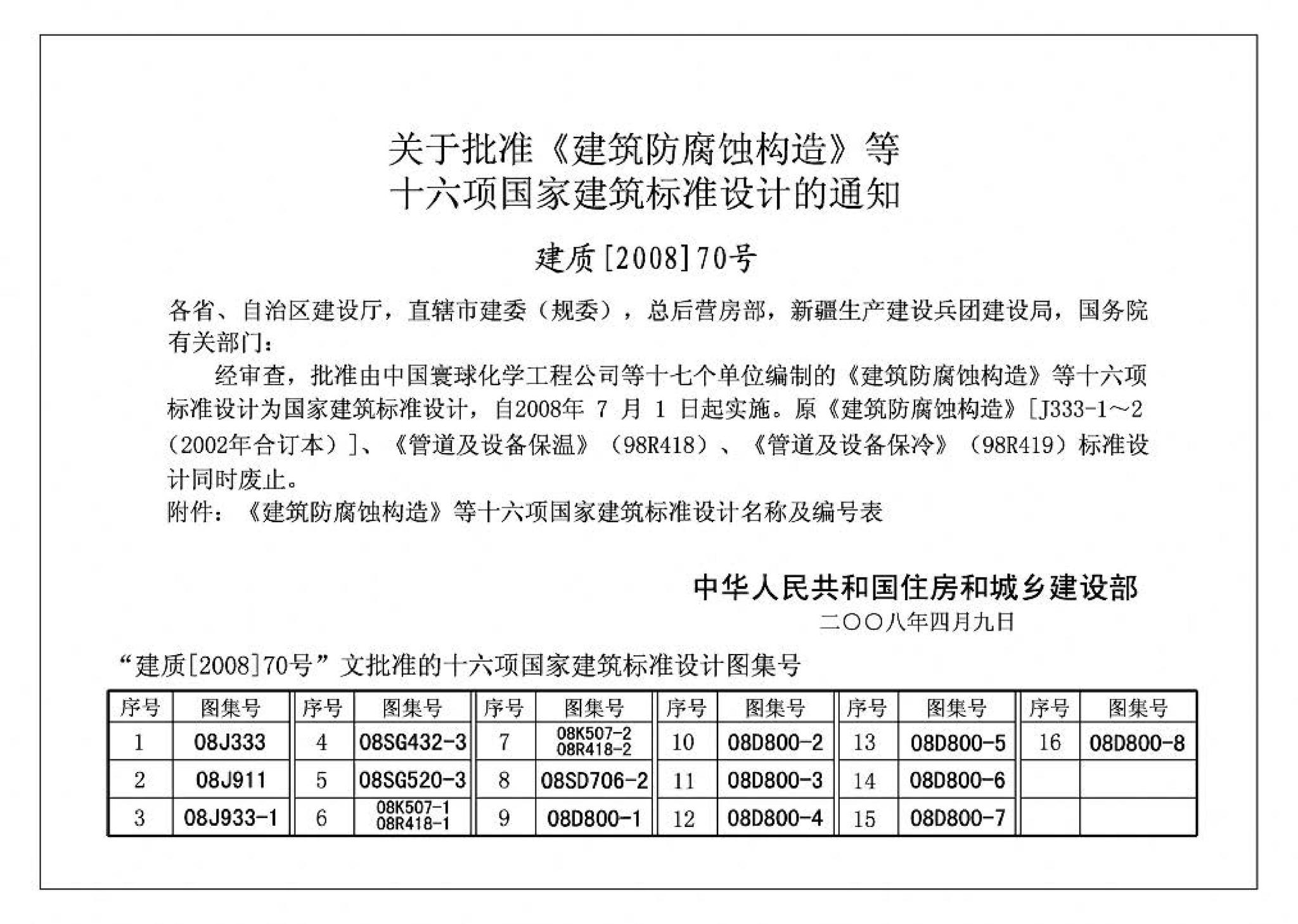 08J911--建筑专业设计常用数据