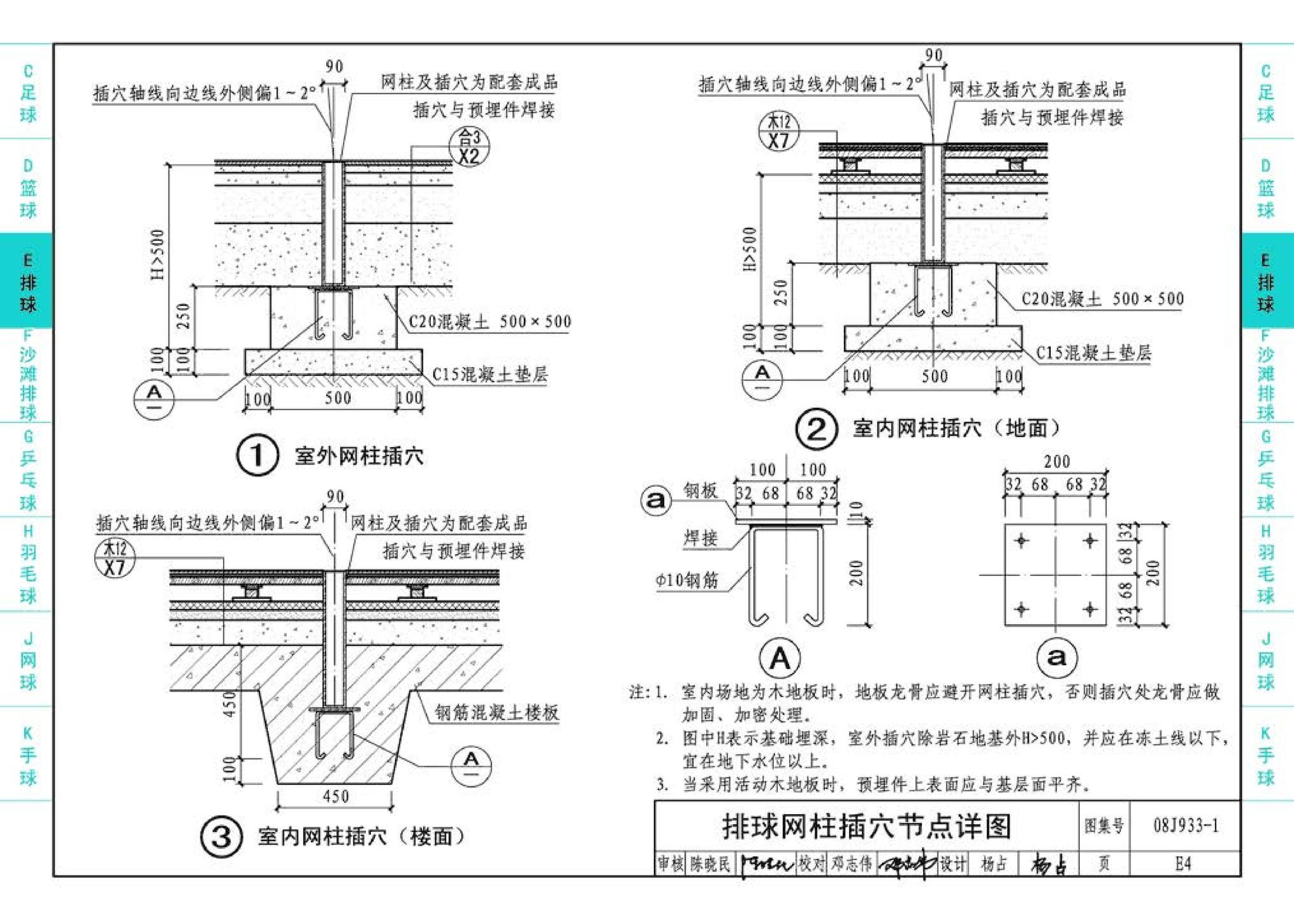 08J933-1--体育场地与设施（一）