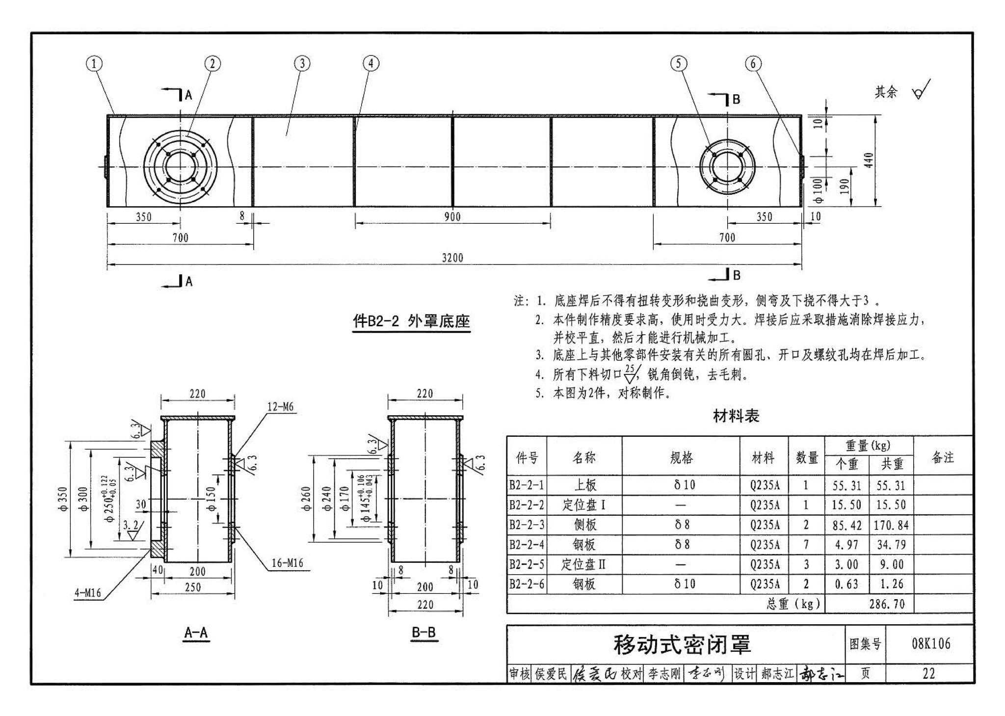 08K106--工业通风排气罩