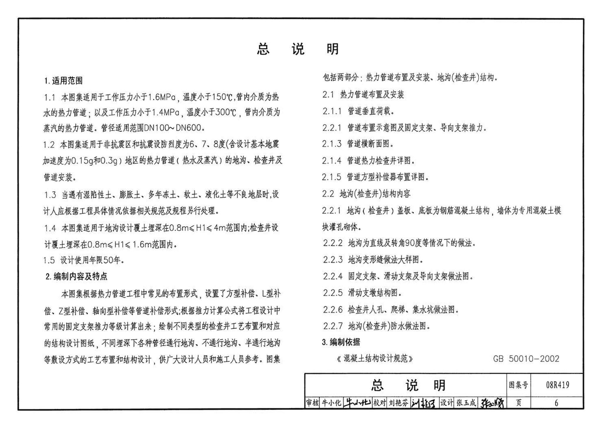 08R419--混凝土模块砌体热力管道地沟