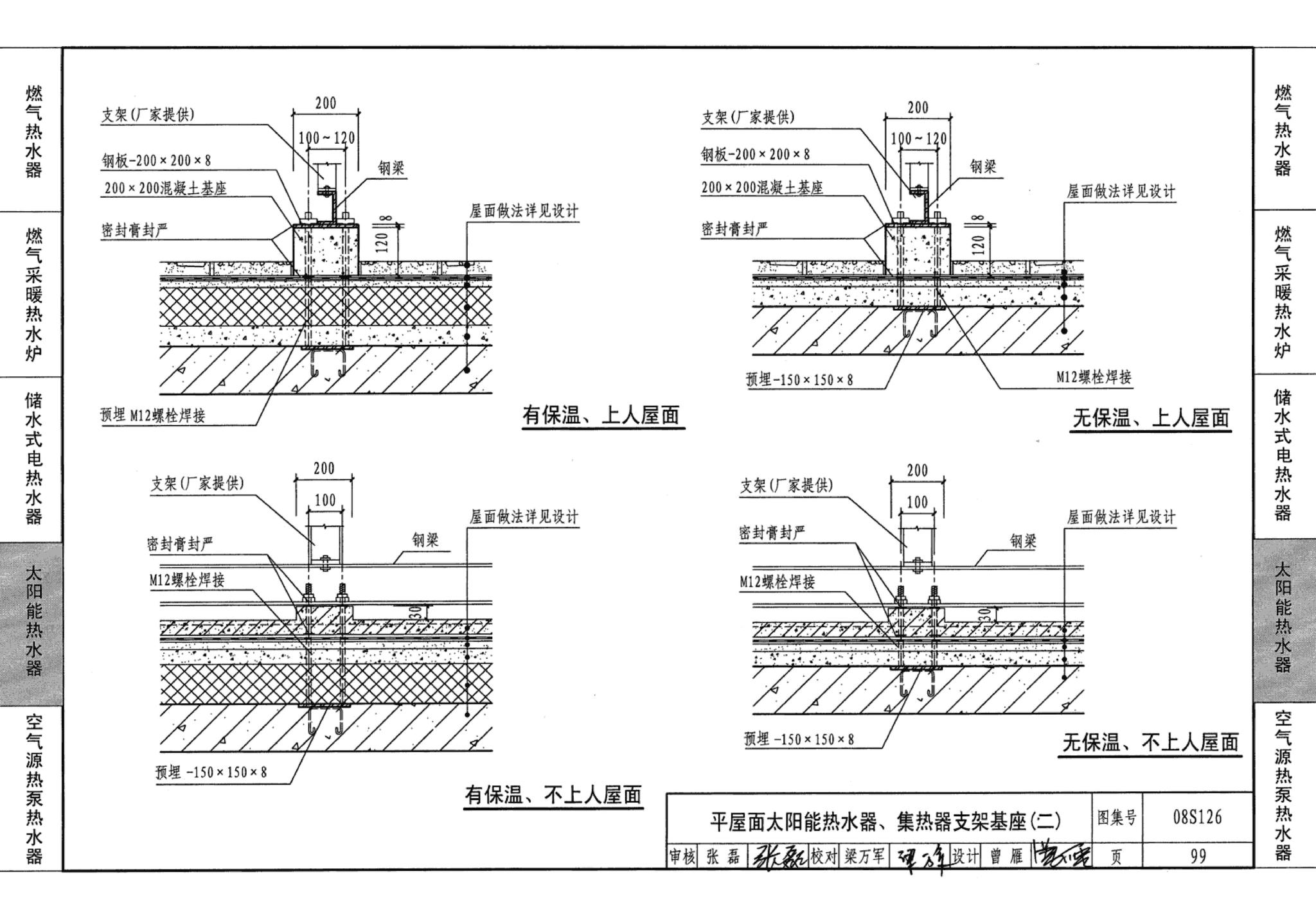 08S126--热水器选用及安装