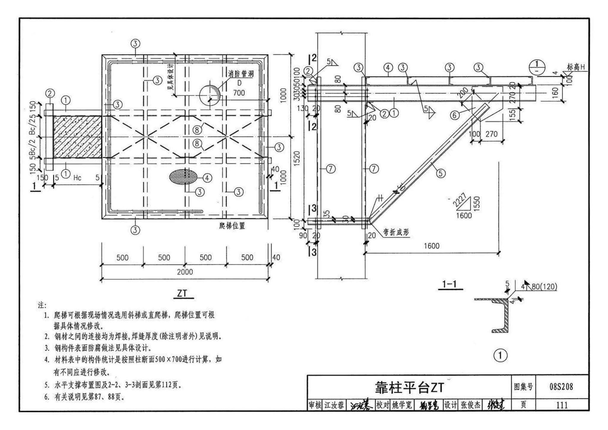 08S208--室内固定消防炮选用及安装