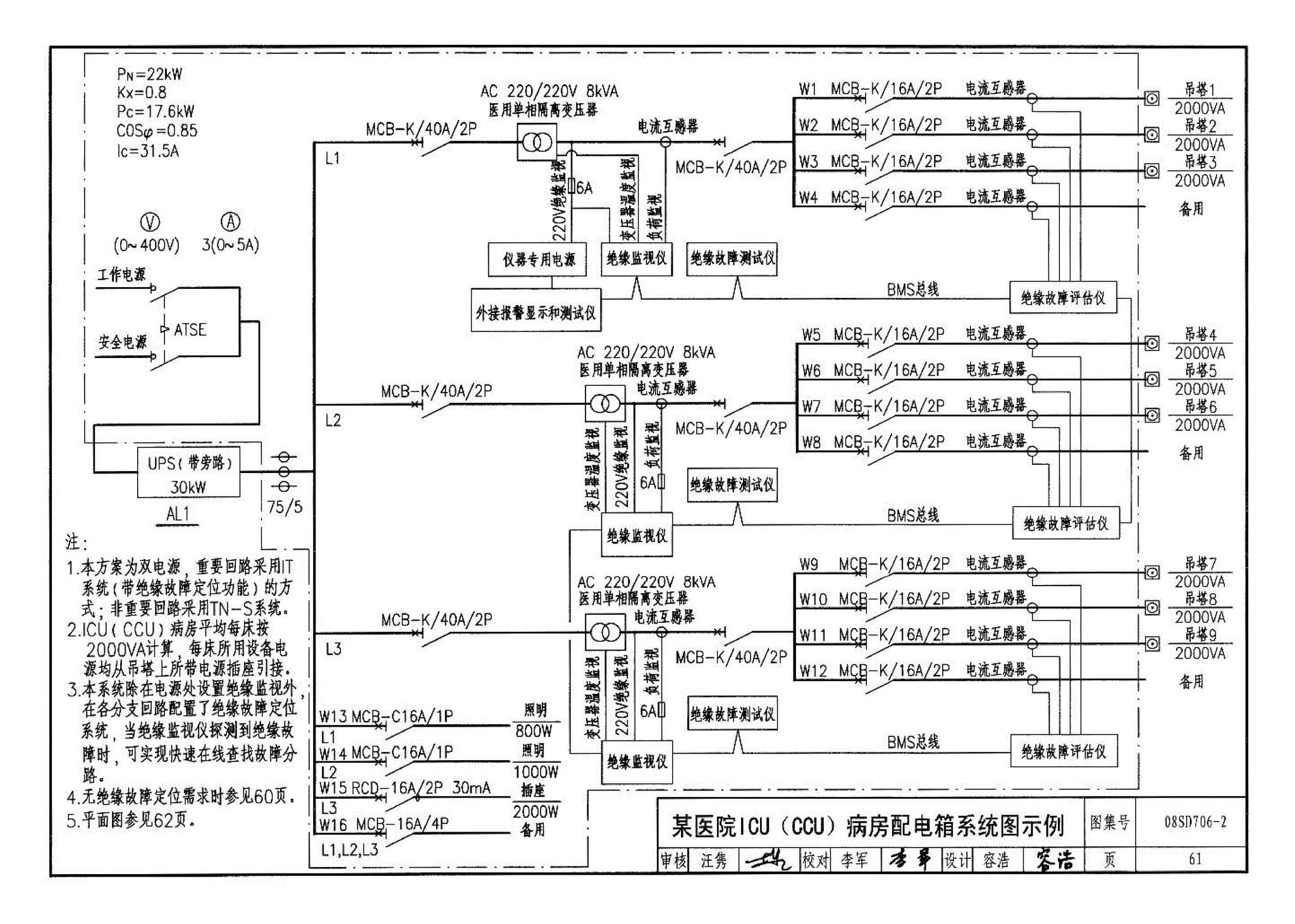 08SD706-2--医疗场所电气设计与设备安装