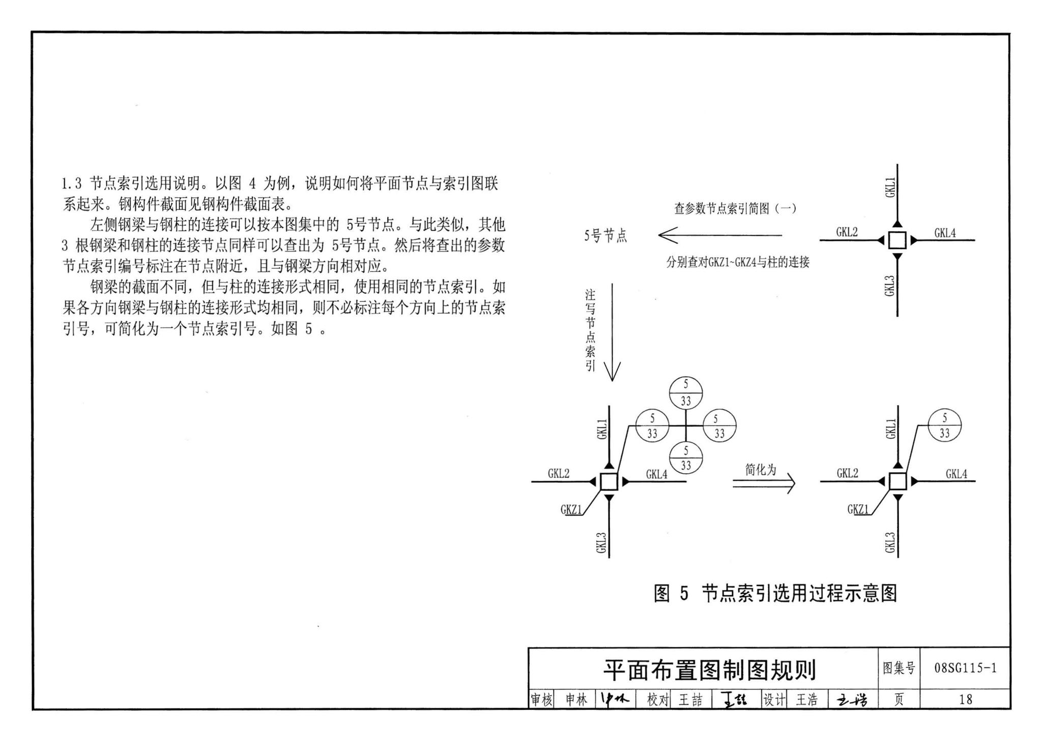 08SG115-1--钢结构施工图参数表示方法制图规则和构造详图