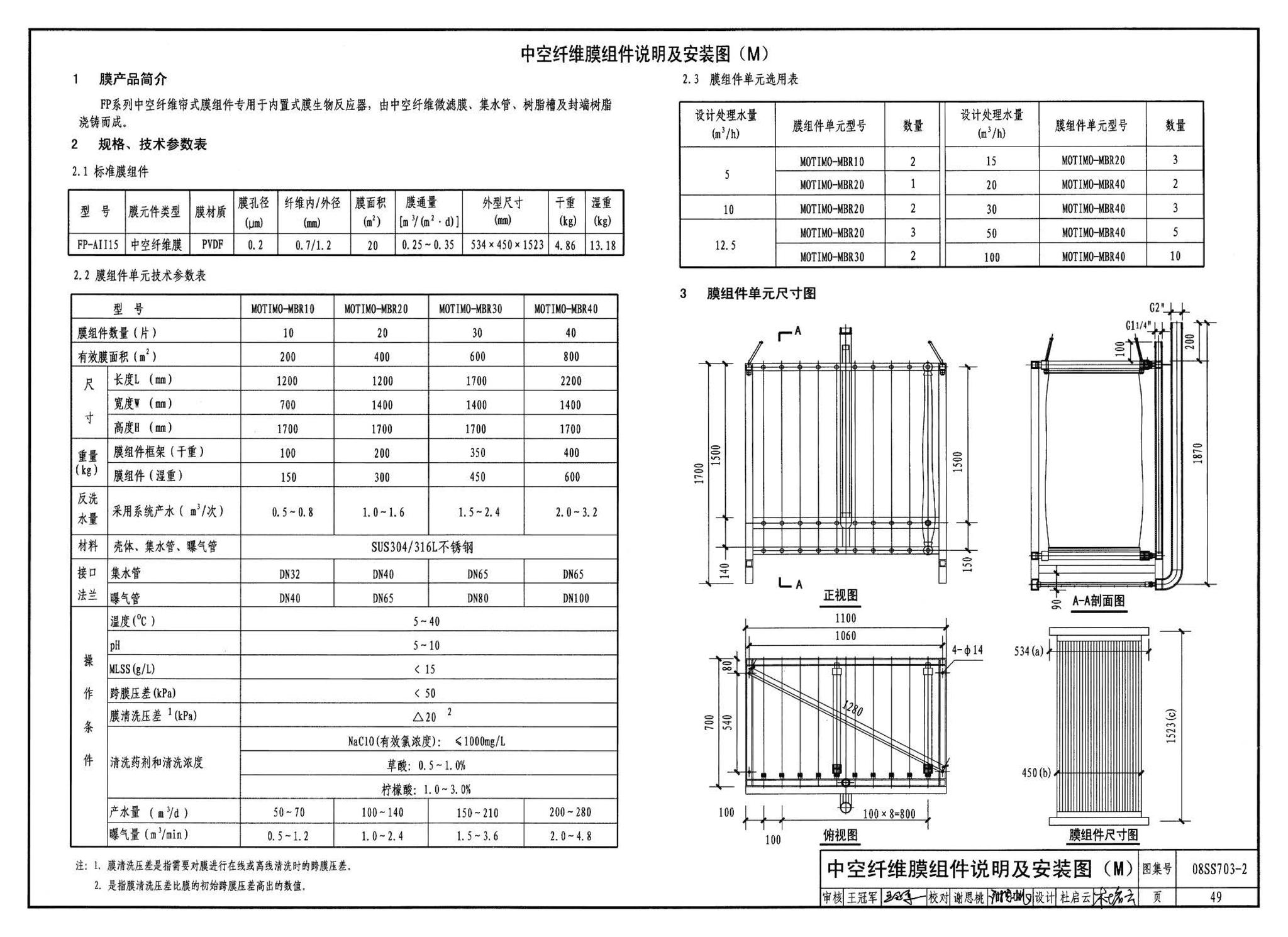 08SS703-2--建筑中水处理工程（二）