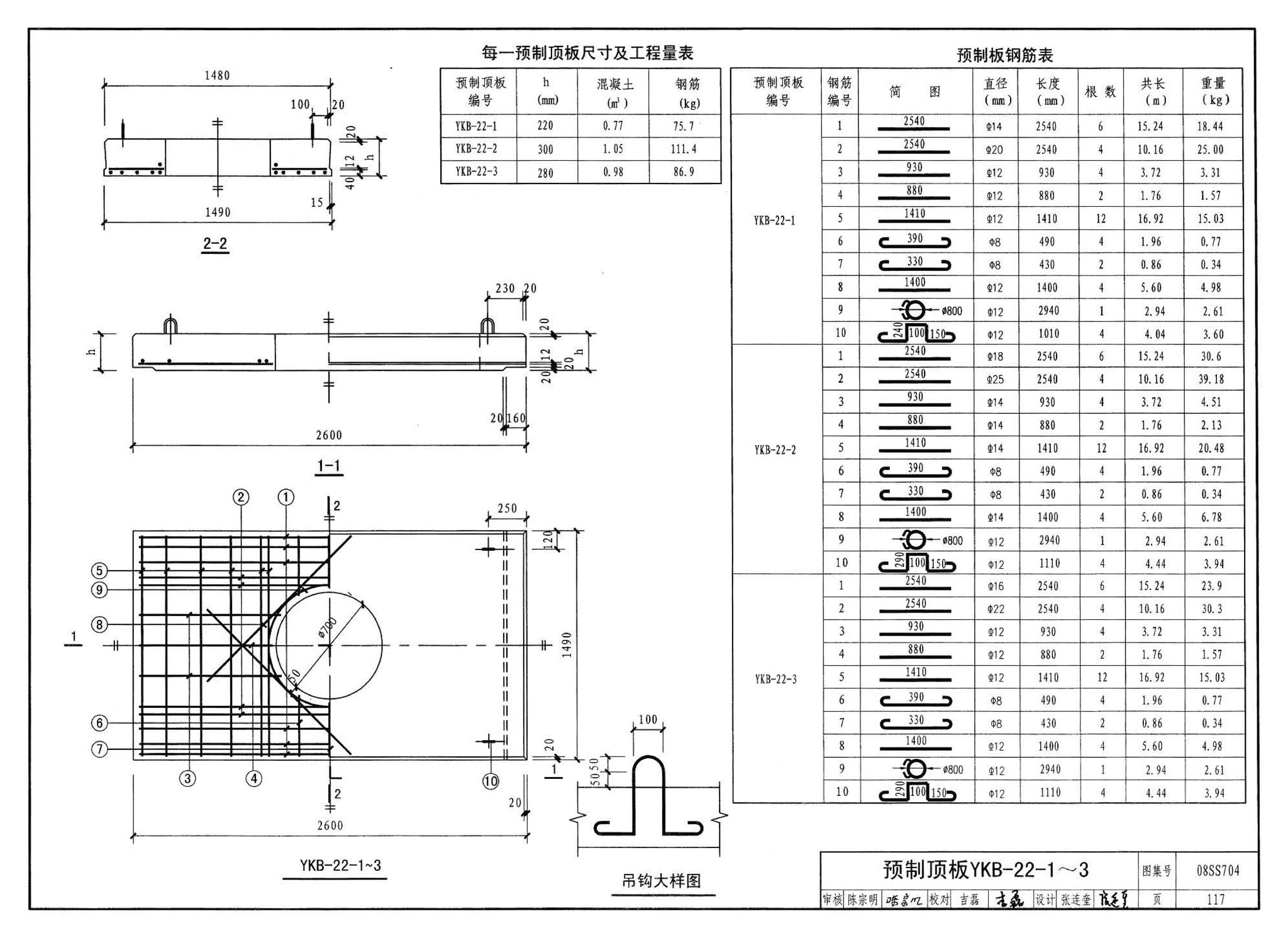 08SS704--混凝土模块式化粪池