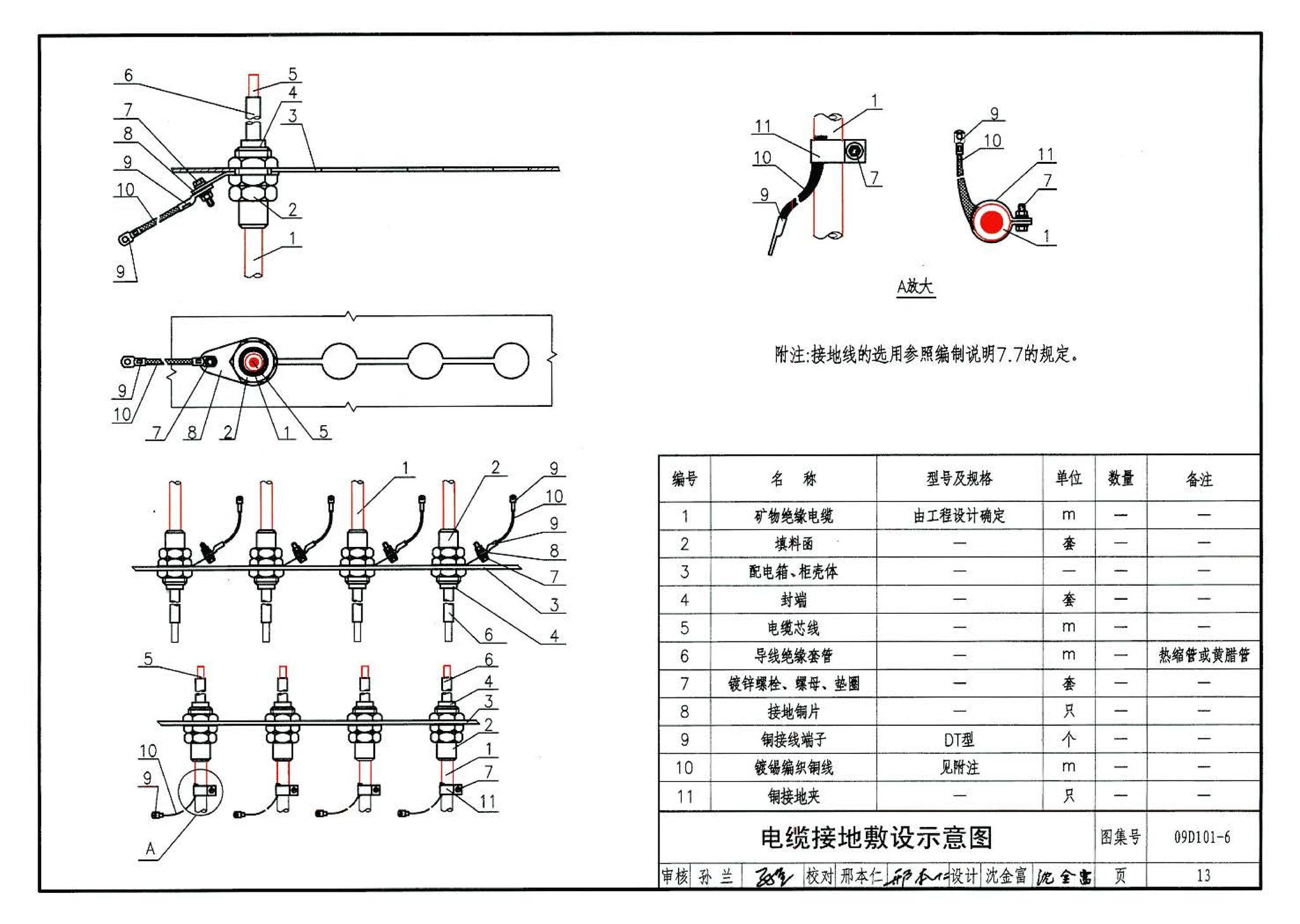 09D101-6--矿物绝缘电缆敷设