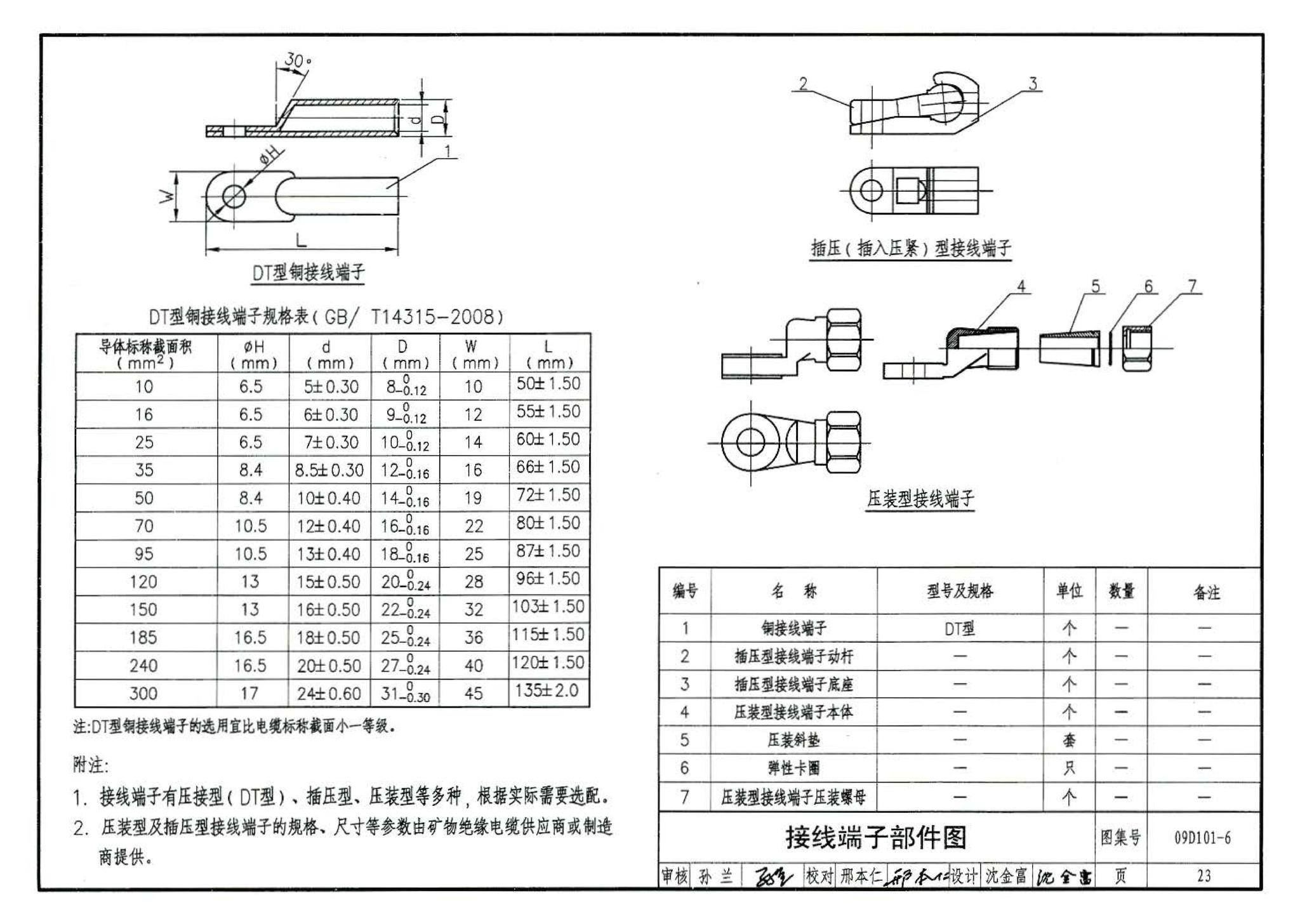 09D101-6--矿物绝缘电缆敷设