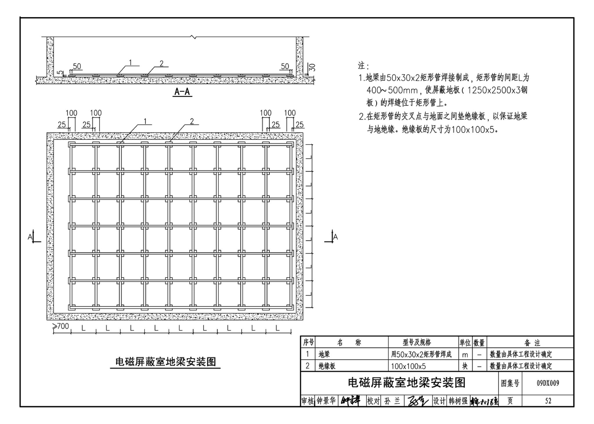 09DX009--电子信息系统机房工程设计与安装