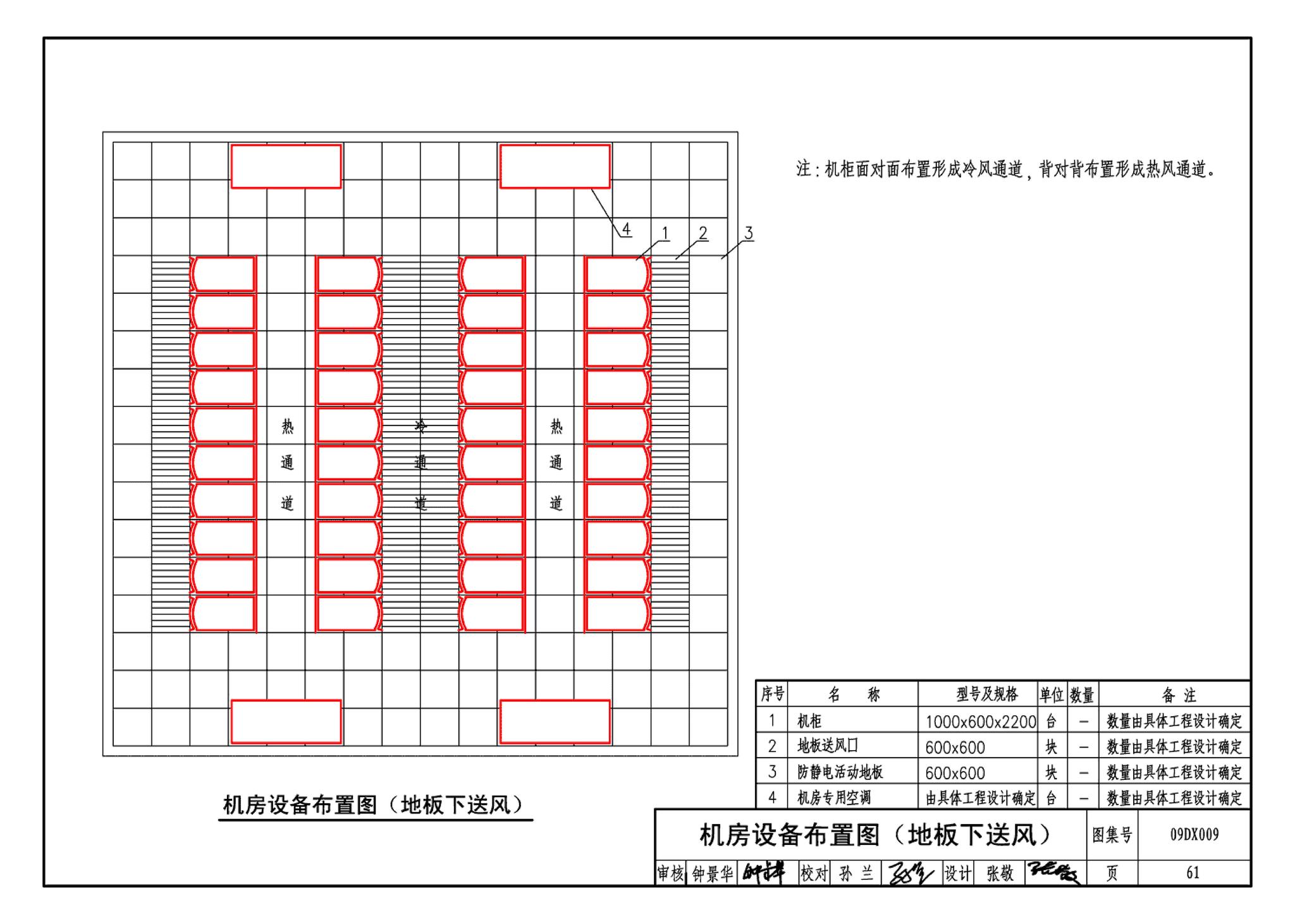 09DX009--电子信息系统机房工程设计与安装