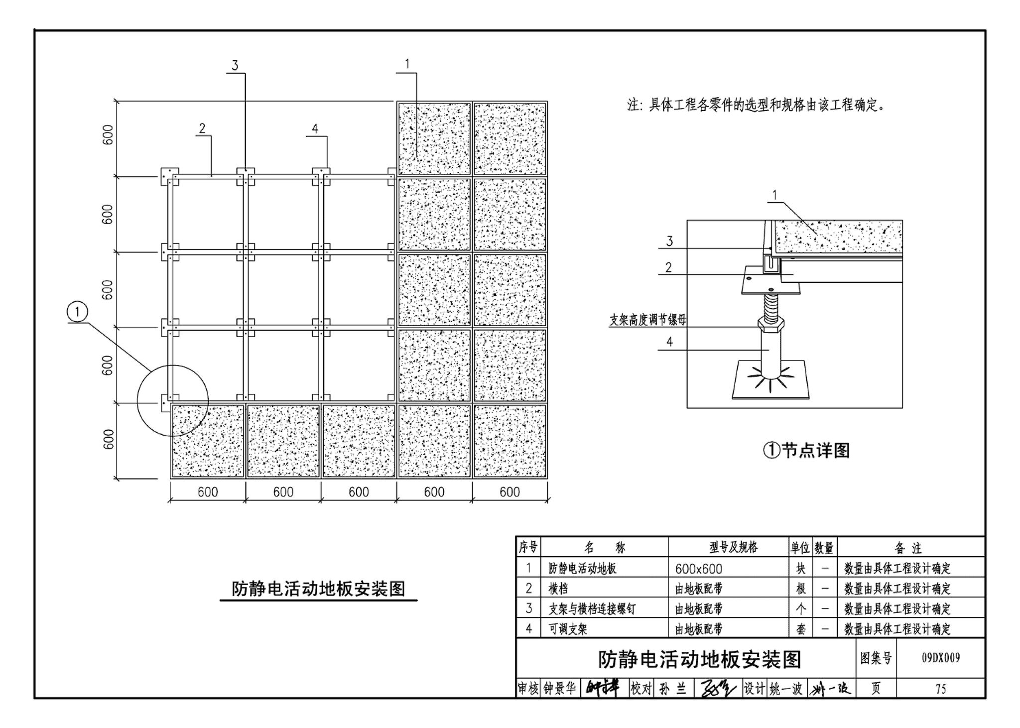 09DX009--电子信息系统机房工程设计与安装