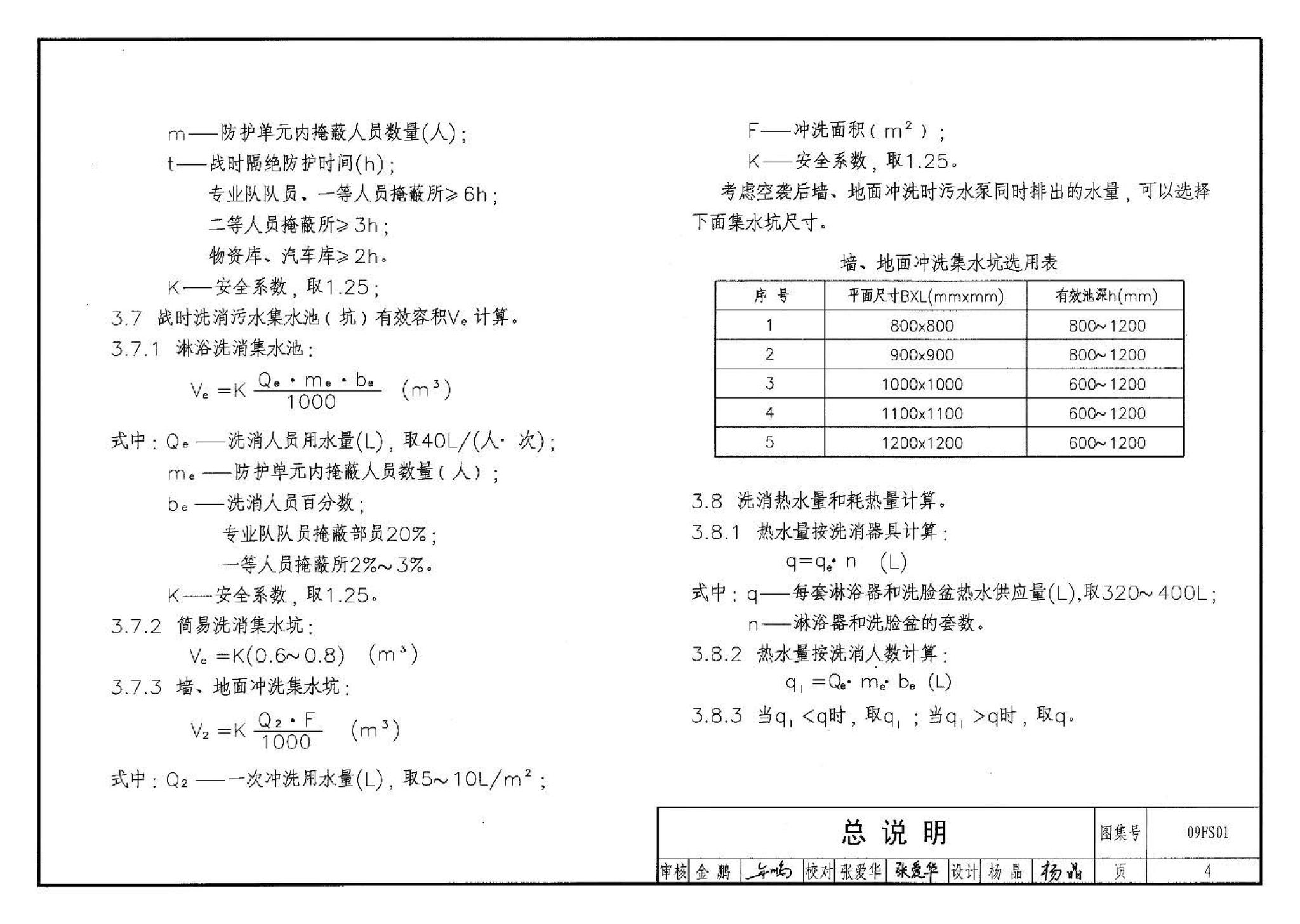 09FS01--防空地下室给排水设计示例