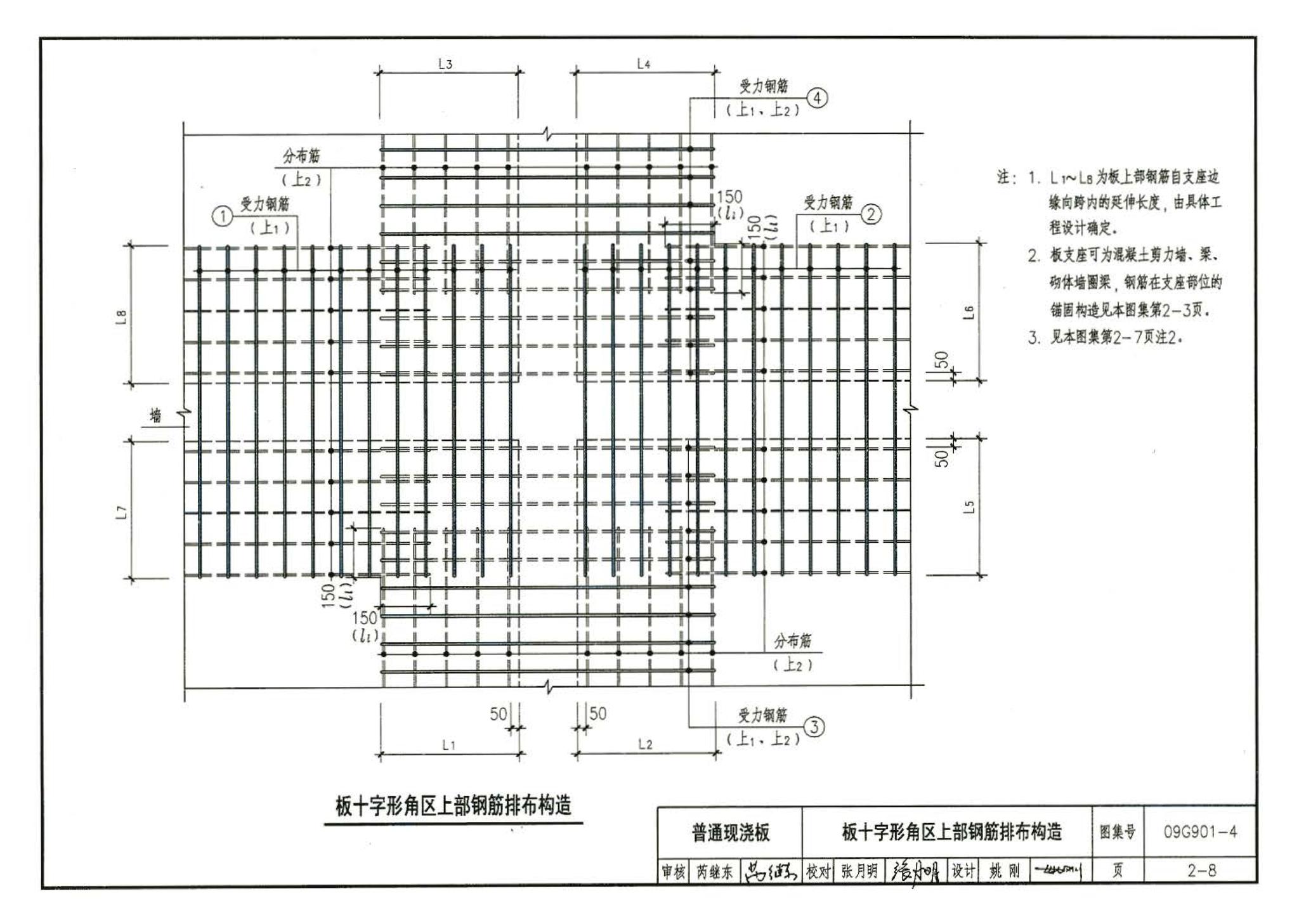 09G901-4--混凝土结构施工钢筋排布规则与构造详图（现浇混凝土楼面与屋面板）