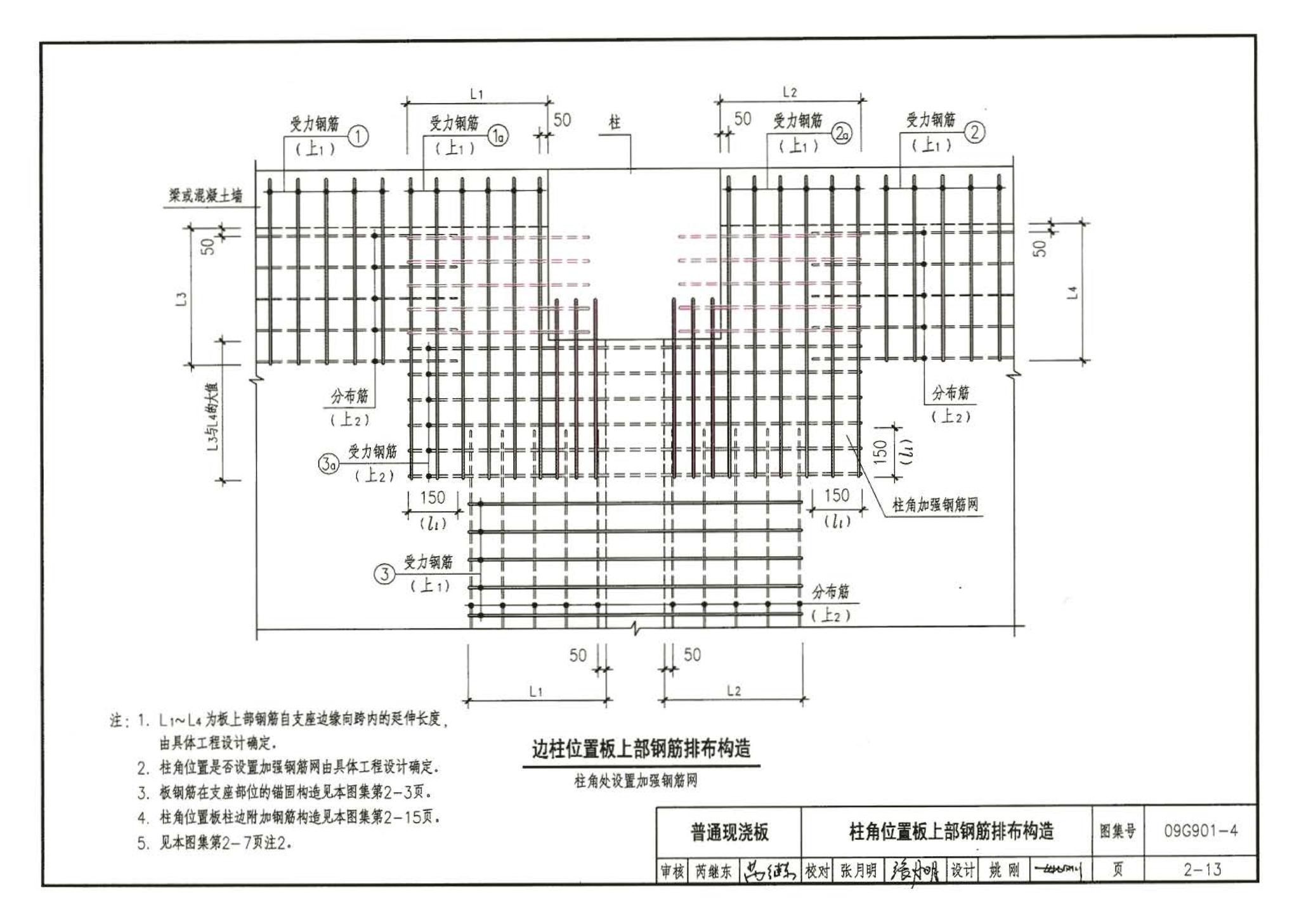 09G901-4--混凝土结构施工钢筋排布规则与构造详图（现浇混凝土楼面与屋面板）