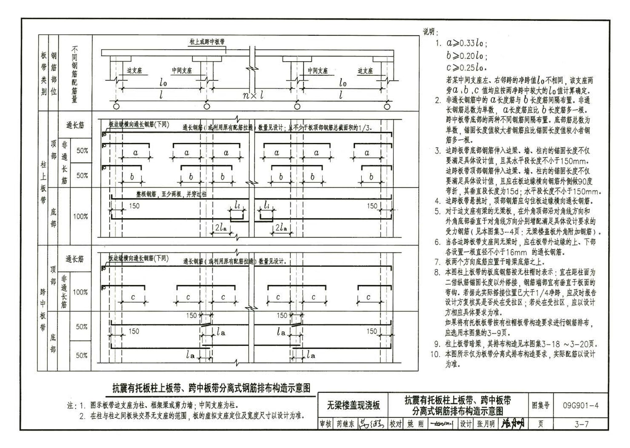 09G901-4--混凝土结构施工钢筋排布规则与构造详图（现浇混凝土楼面与屋面板）