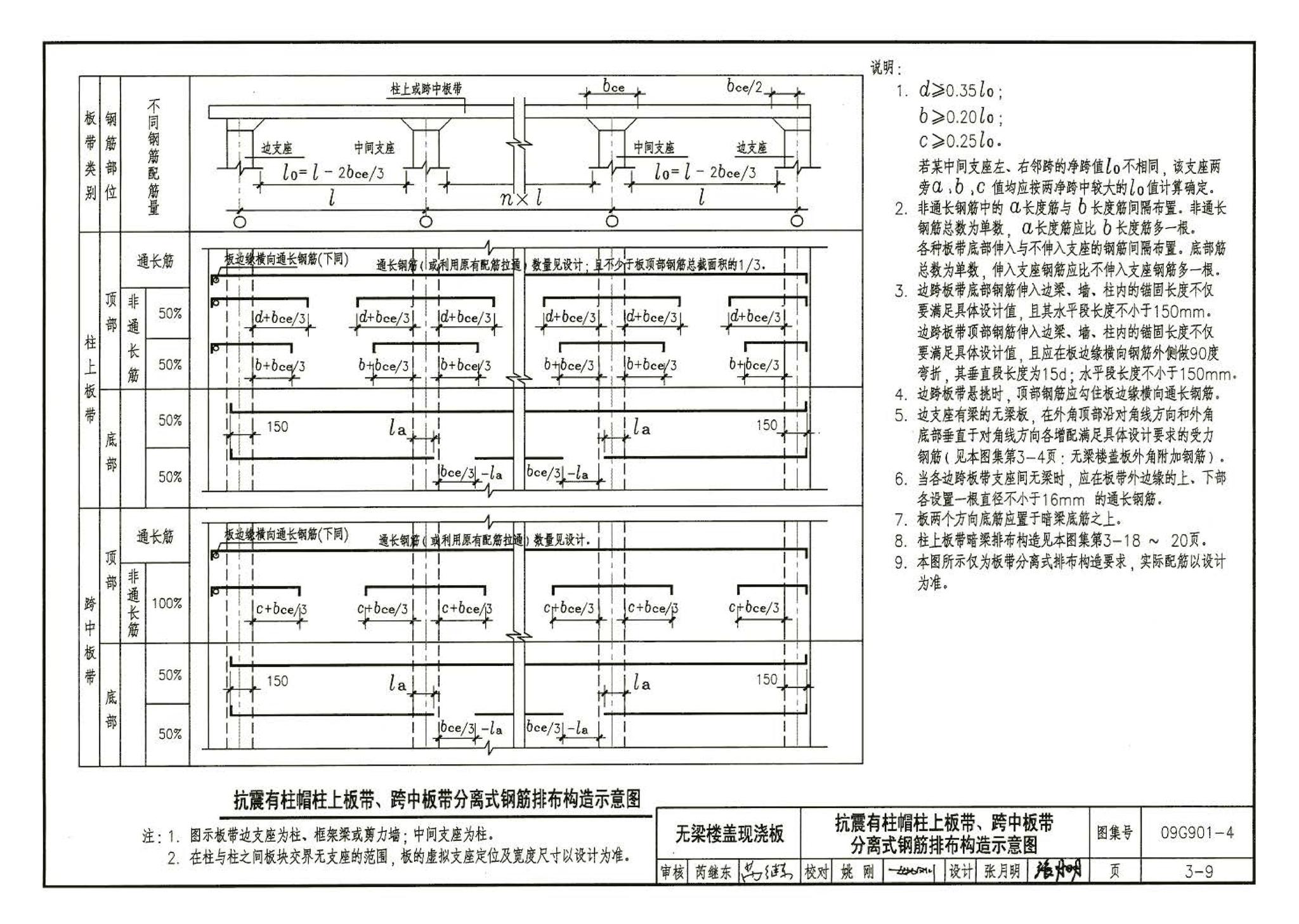 09G901-4--混凝土结构施工钢筋排布规则与构造详图（现浇混凝土楼面与屋面板）