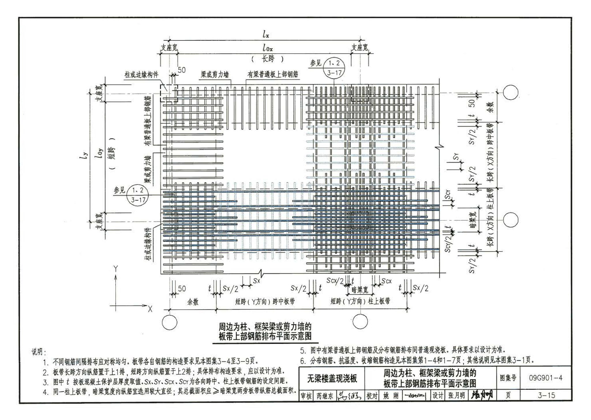 09G901-4--混凝土结构施工钢筋排布规则与构造详图（现浇混凝土楼面与屋面板）