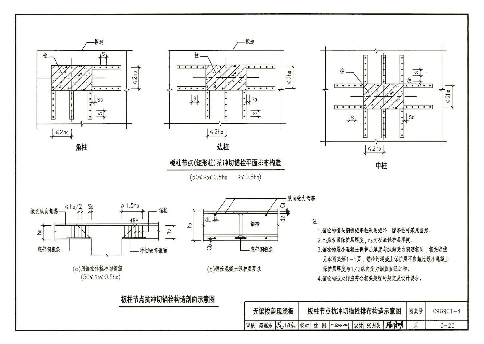 09G901-4--混凝土结构施工钢筋排布规则与构造详图（现浇混凝土楼面与屋面板）