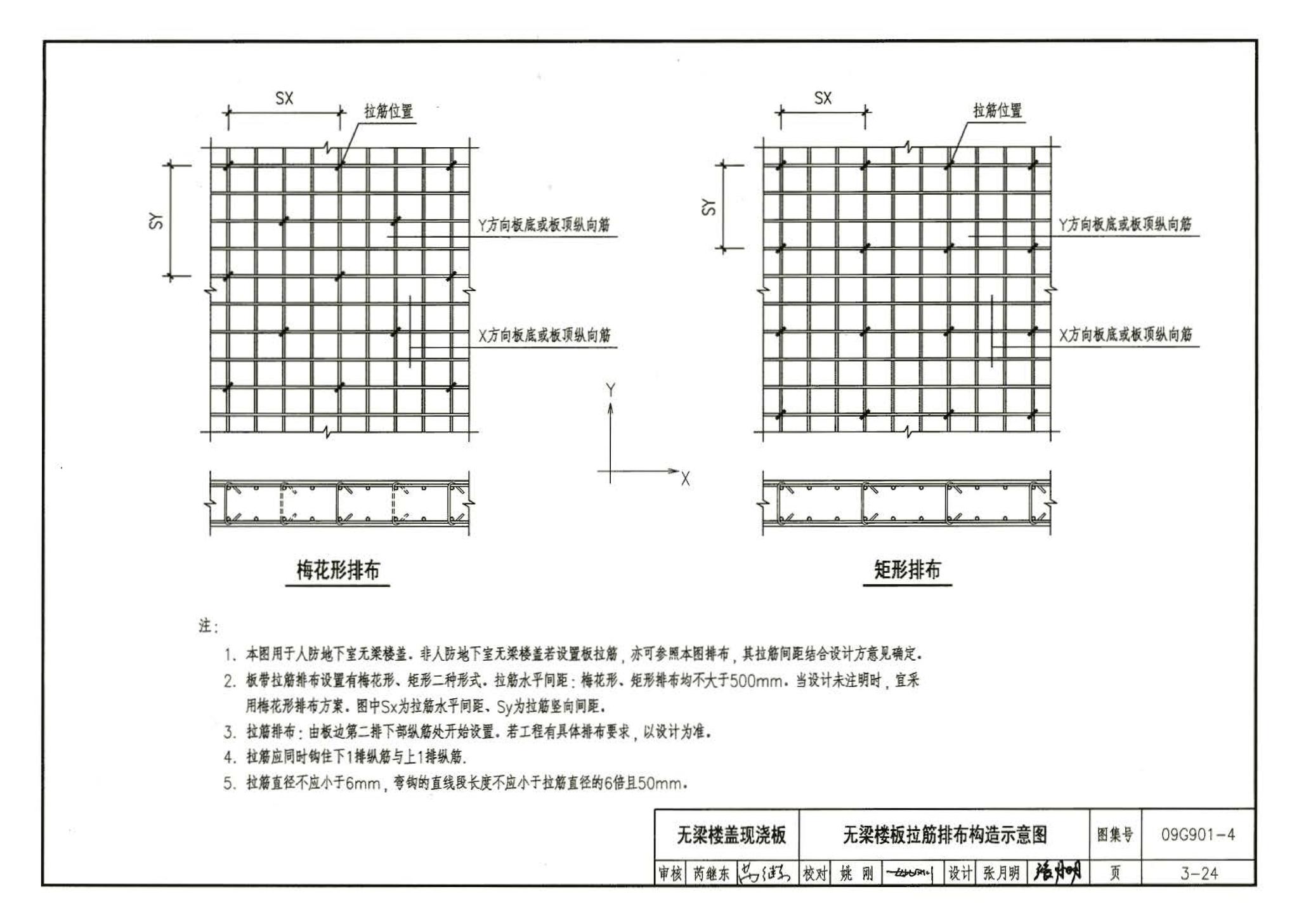 09G901-4--混凝土结构施工钢筋排布规则与构造详图（现浇混凝土楼面与屋面板）