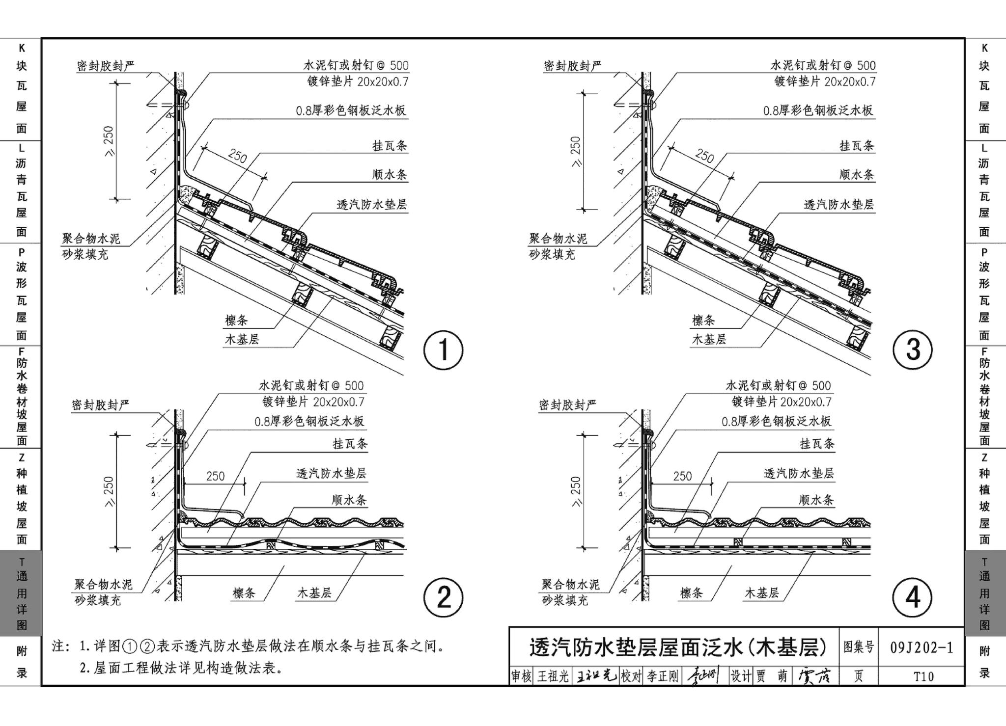 09J202-1--坡屋面建筑构造（一）