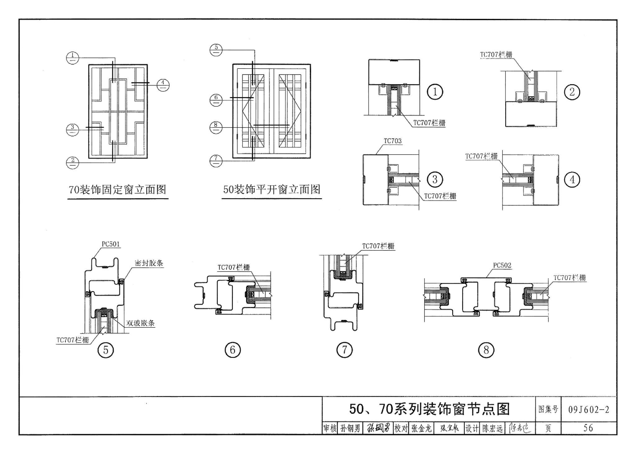 09J602-2--彩色涂层钢板门窗