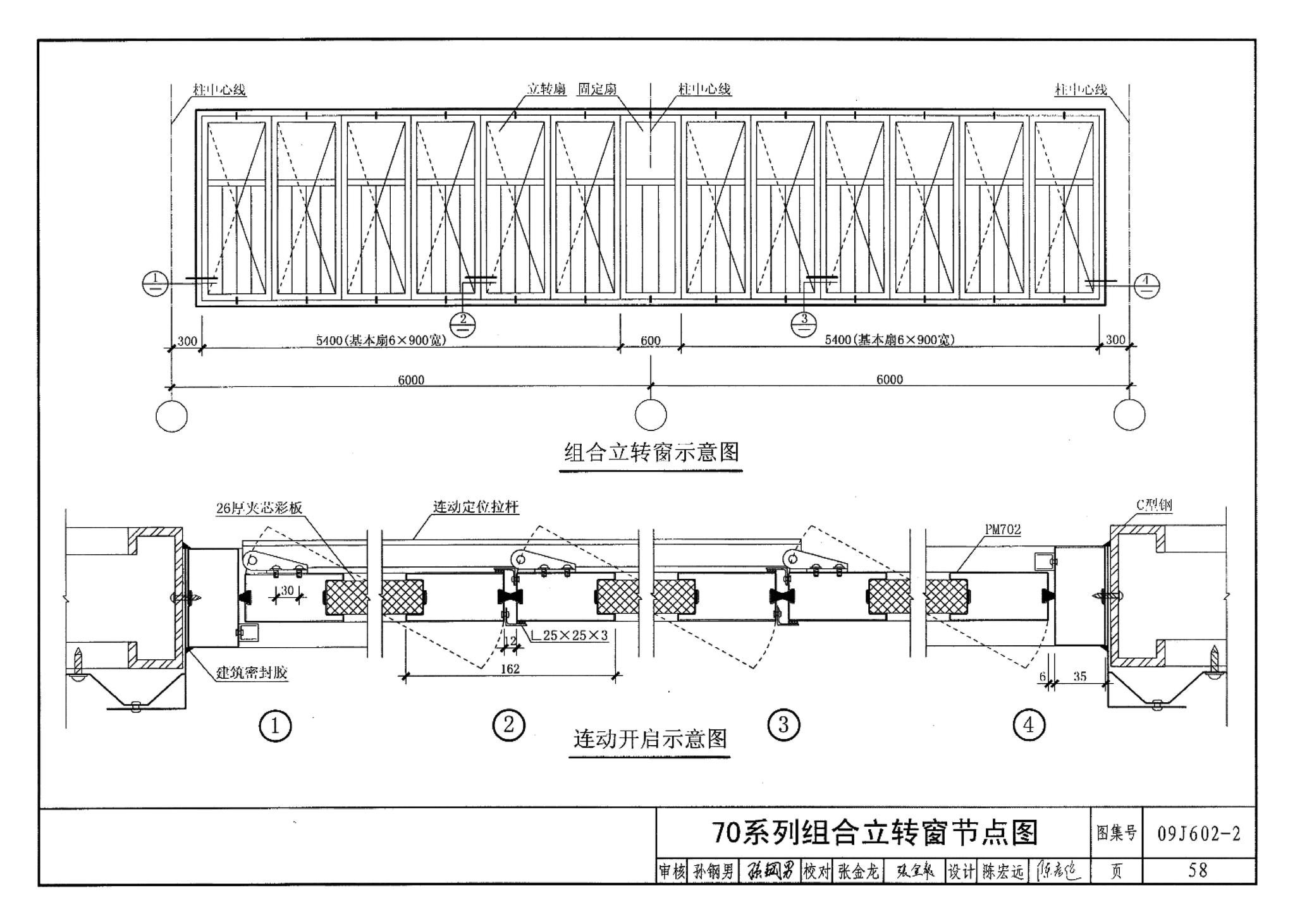 09J602-2--彩色涂层钢板门窗