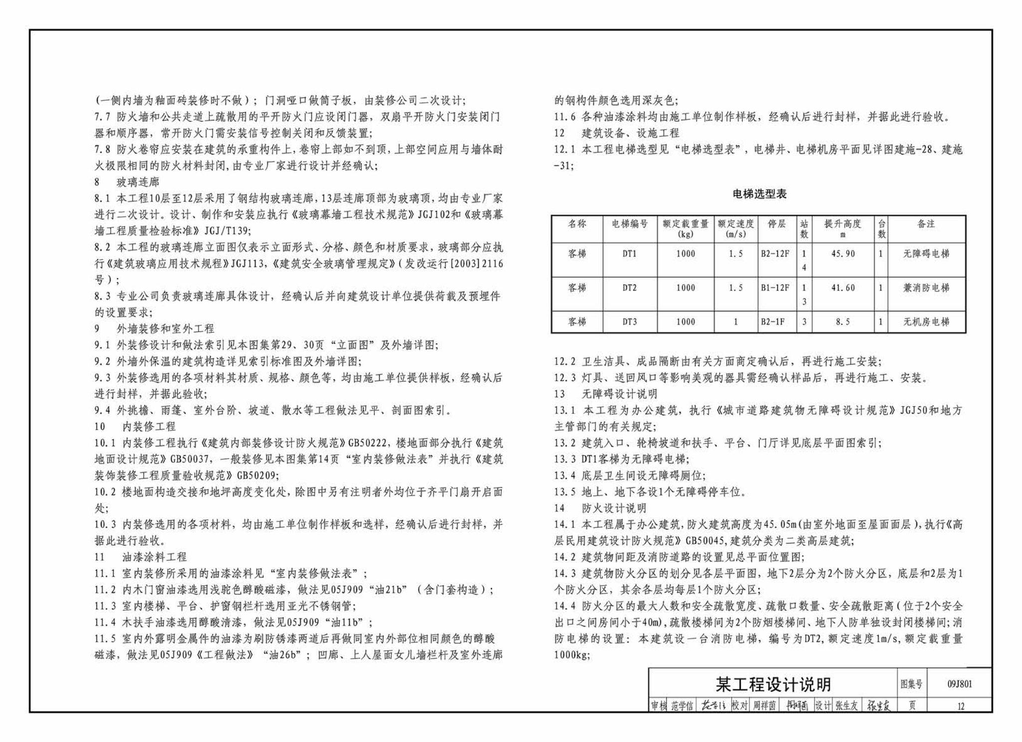 09J801--民用建筑工程建筑施工图设计深度图样