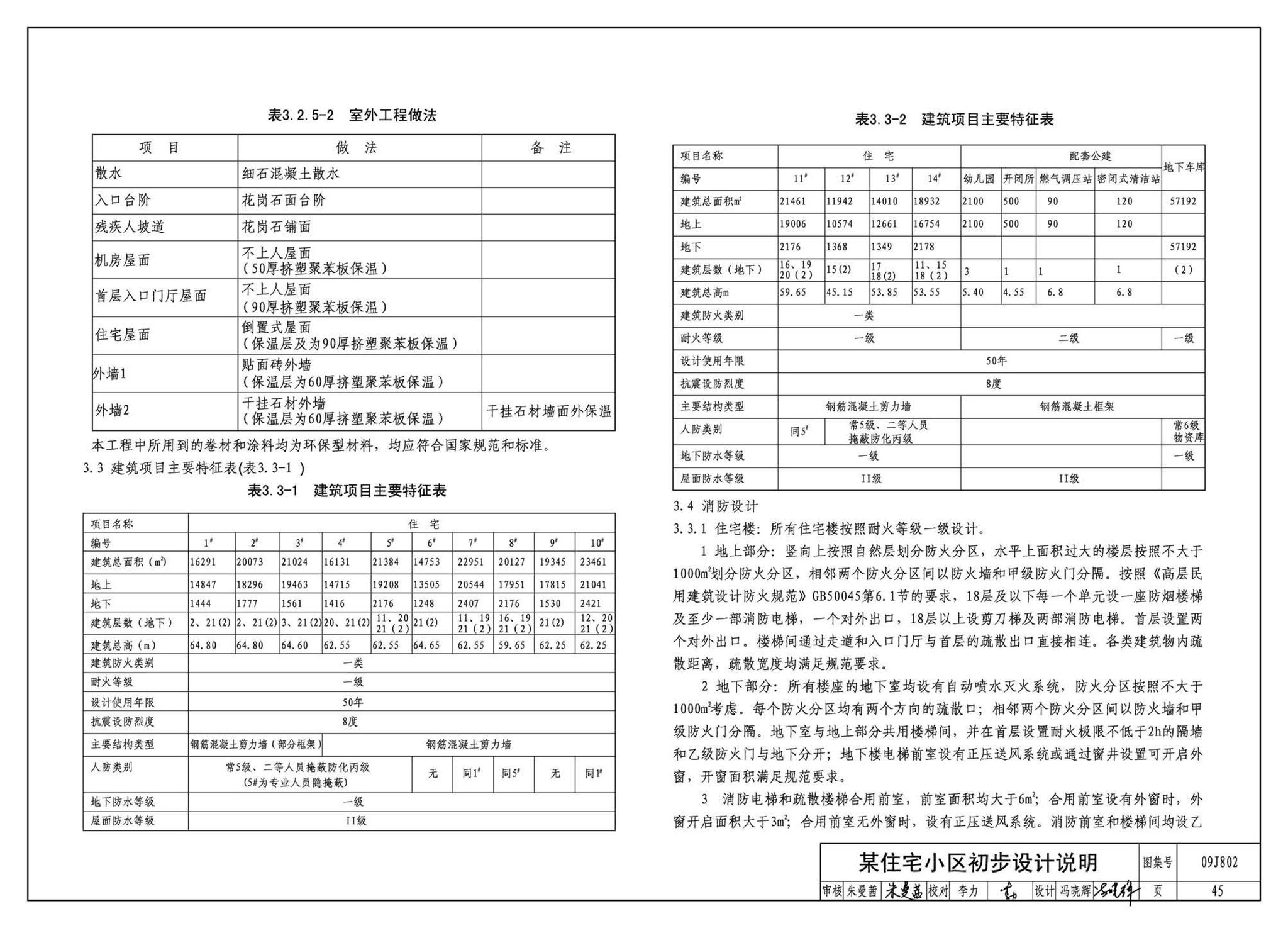 09J802--民用建筑工程建筑初步设计深度图样