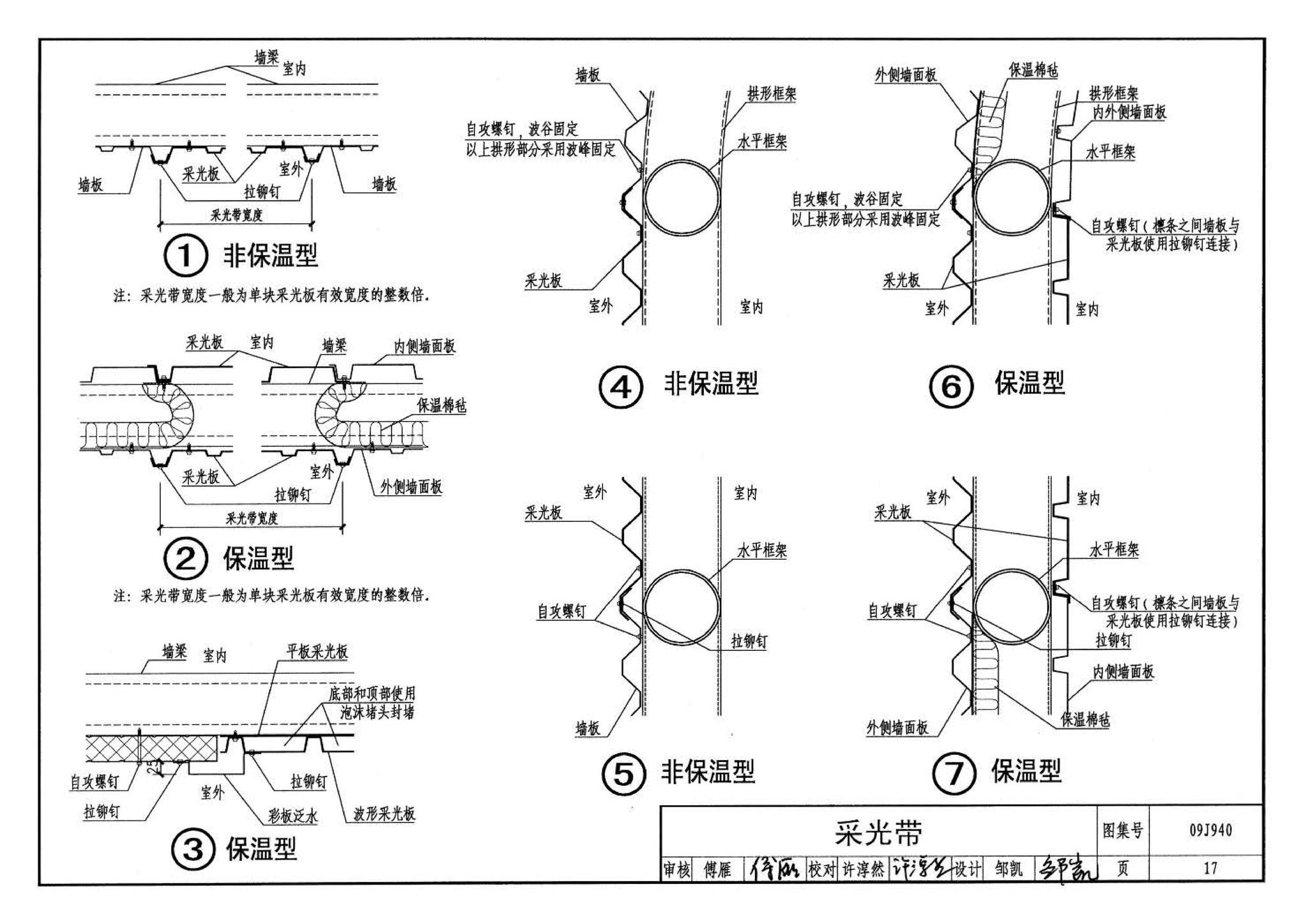 09J940--皮带运输机通廊建筑构造