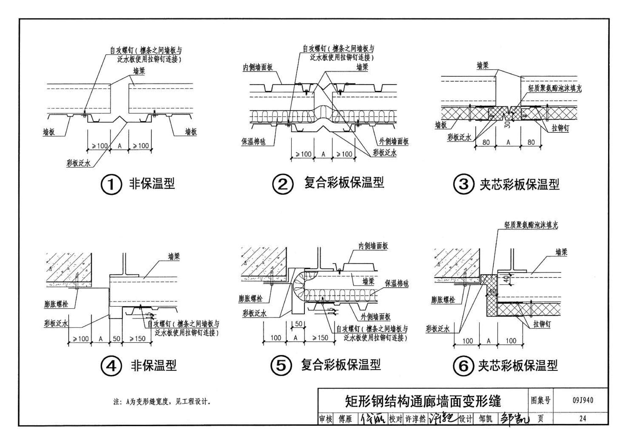 09J940--皮带运输机通廊建筑构造