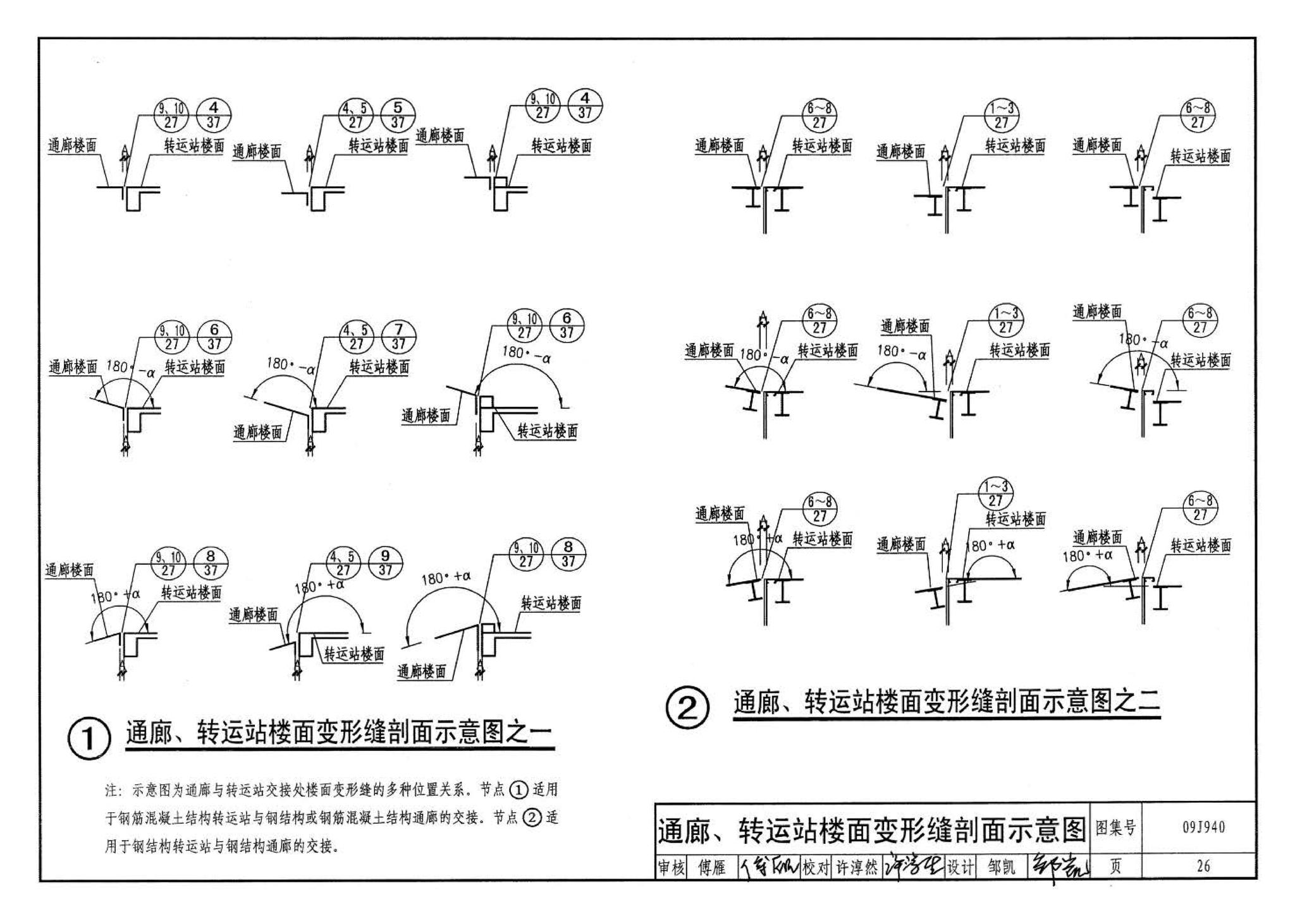 09J940--皮带运输机通廊建筑构造