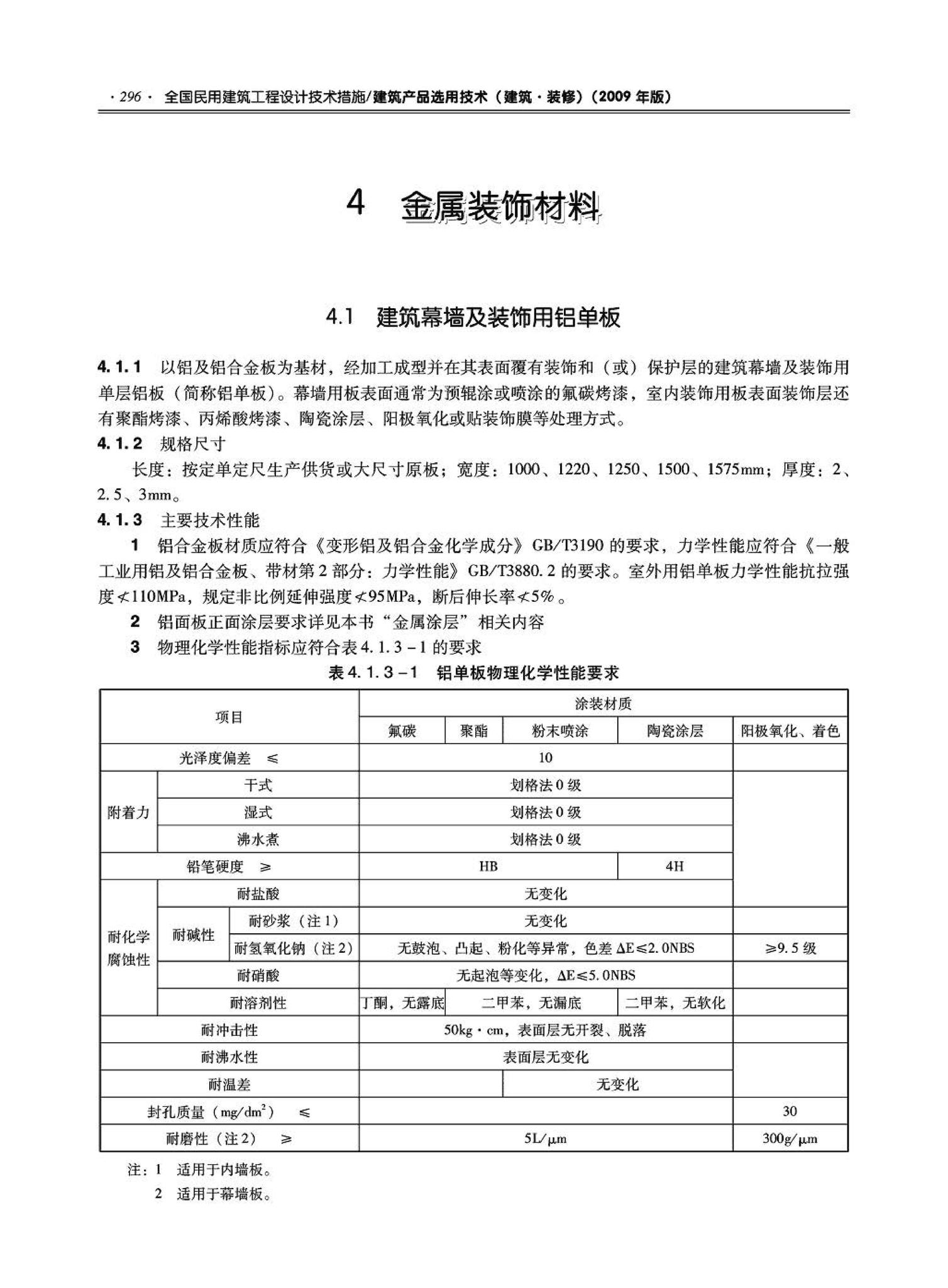 09JSCS-XJ--《全国民用建筑工程设计技术措施－建筑产品选用技术（建筑·装修）》(2009年版)