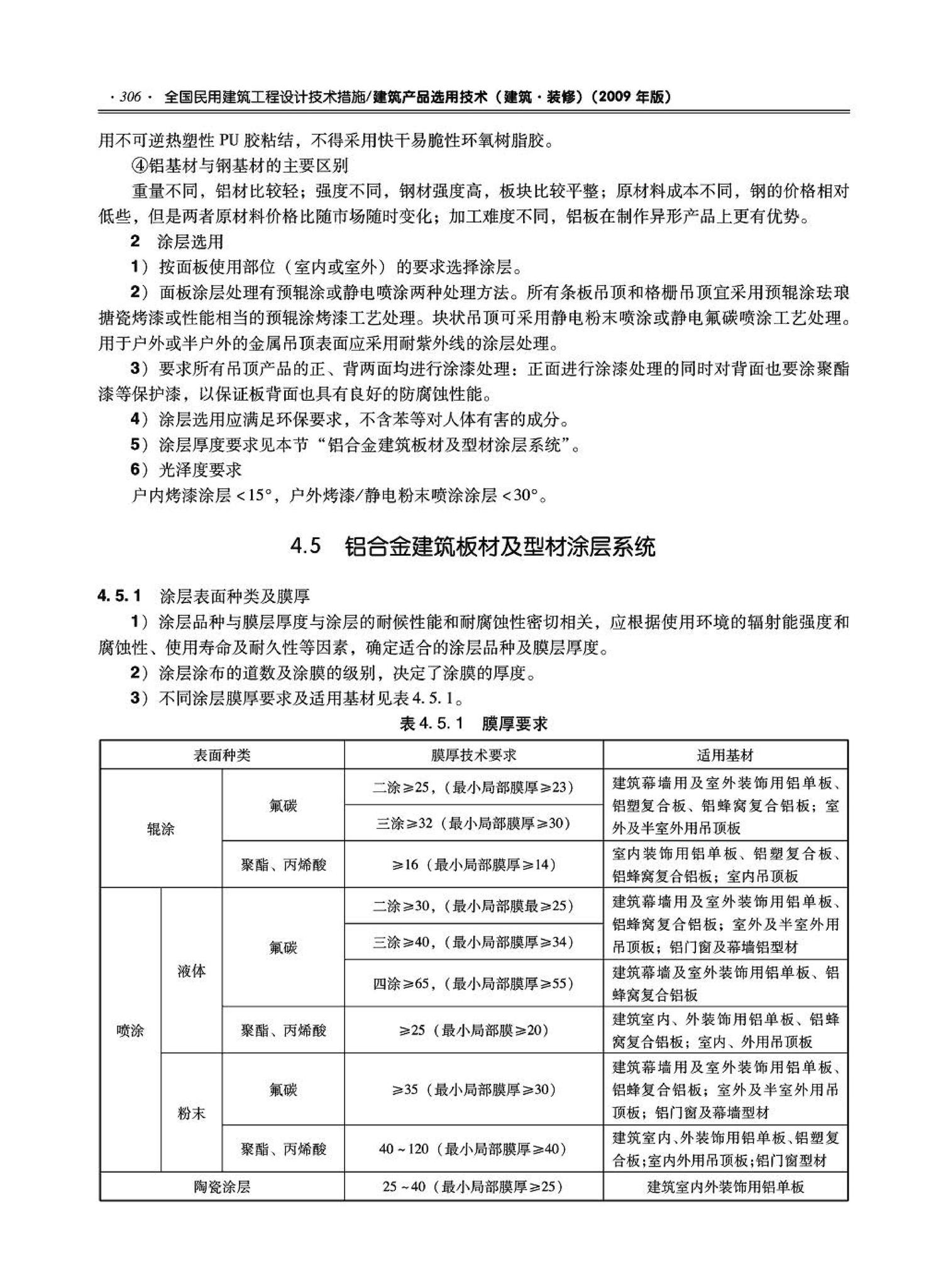 09JSCS-XJ--《全国民用建筑工程设计技术措施－建筑产品选用技术（建筑·装修）》(2009年版)