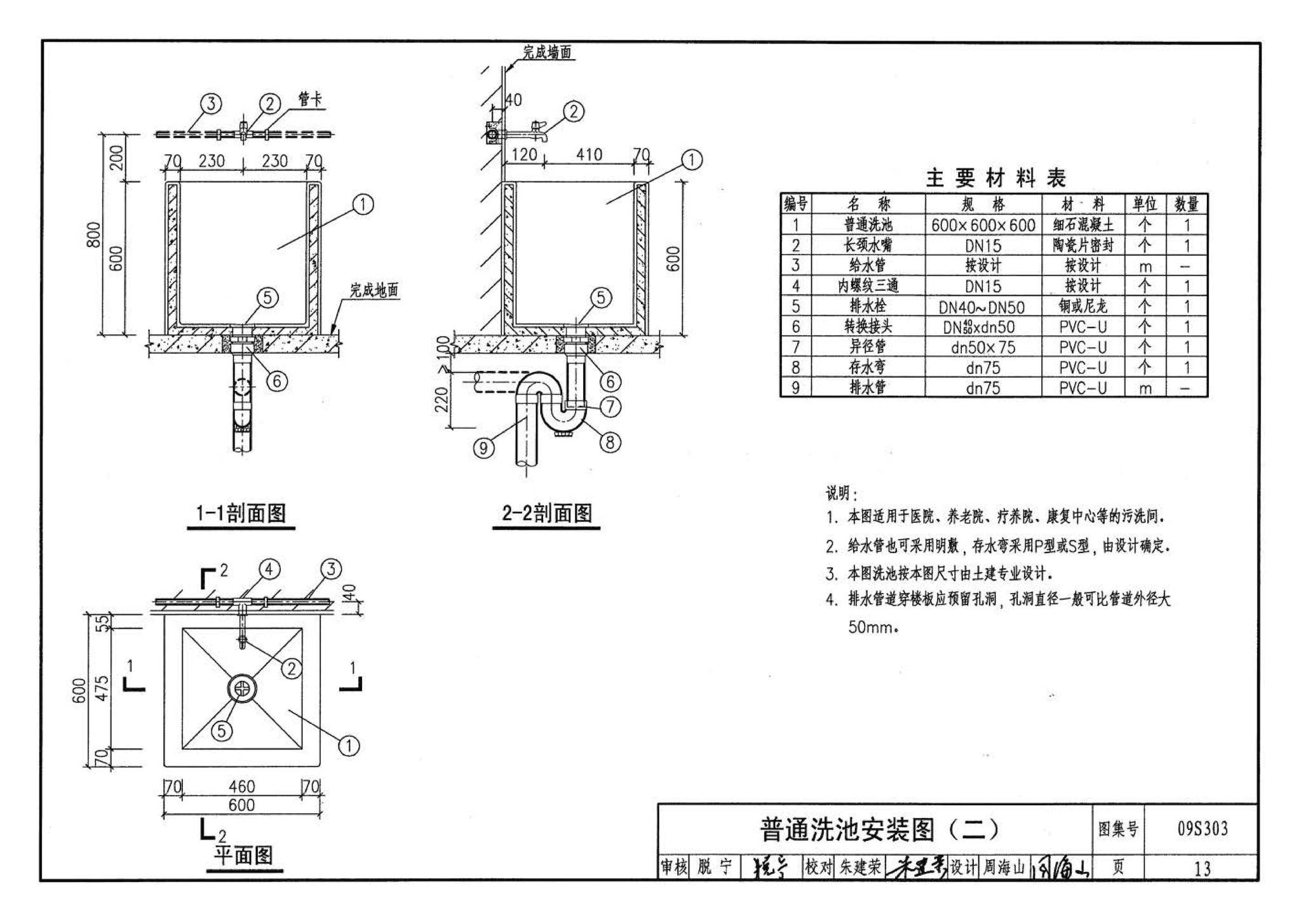 09S303--医疗卫生设备安装