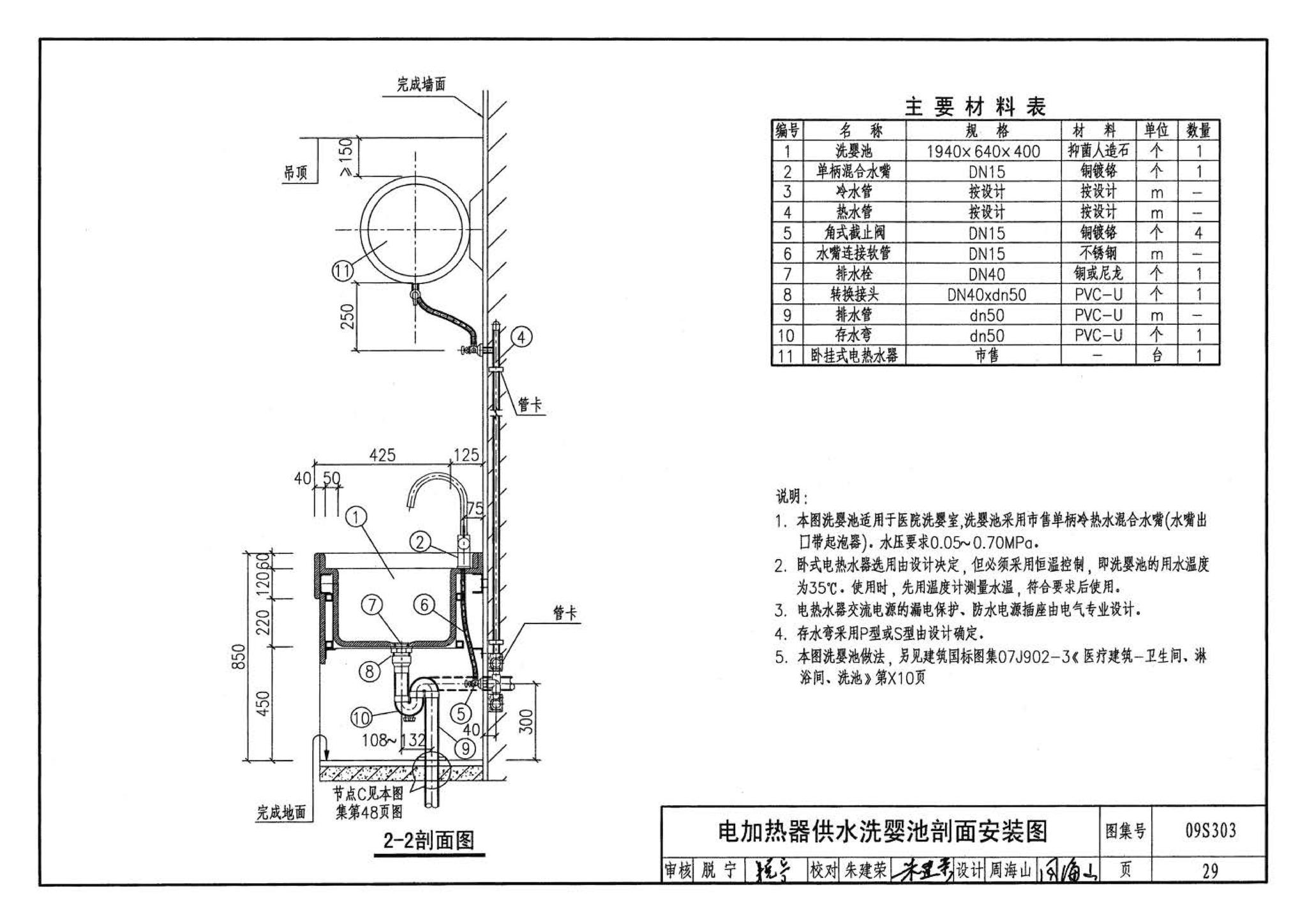 09S303--医疗卫生设备安装