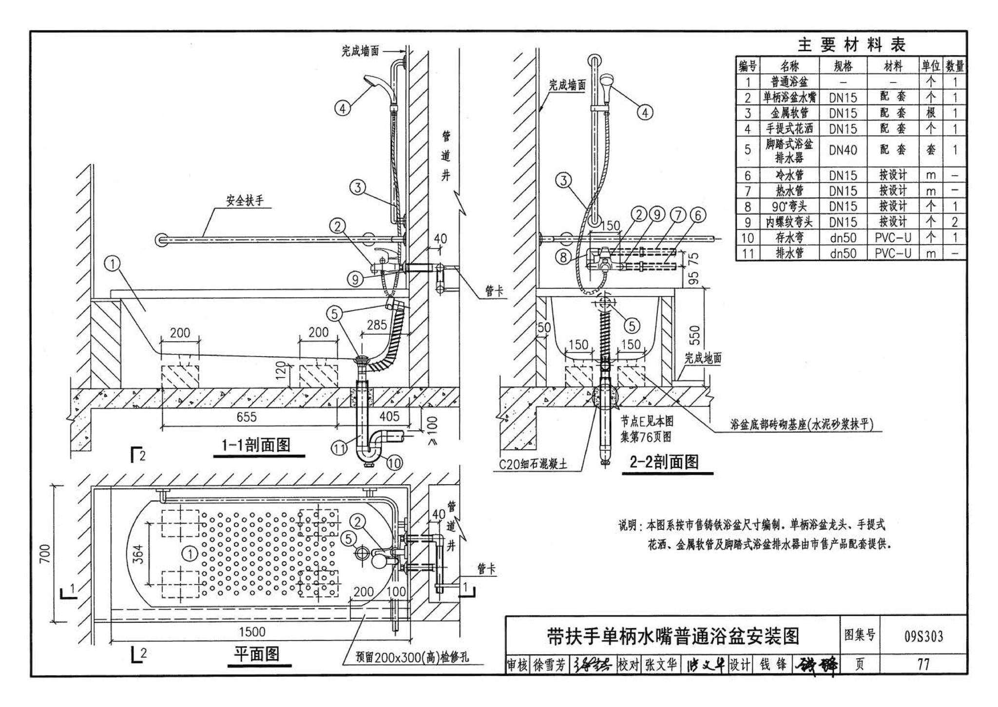 09S303--医疗卫生设备安装