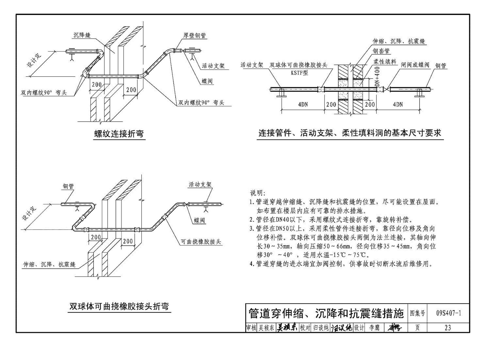 09S407-1--建筑给水铜管道安装