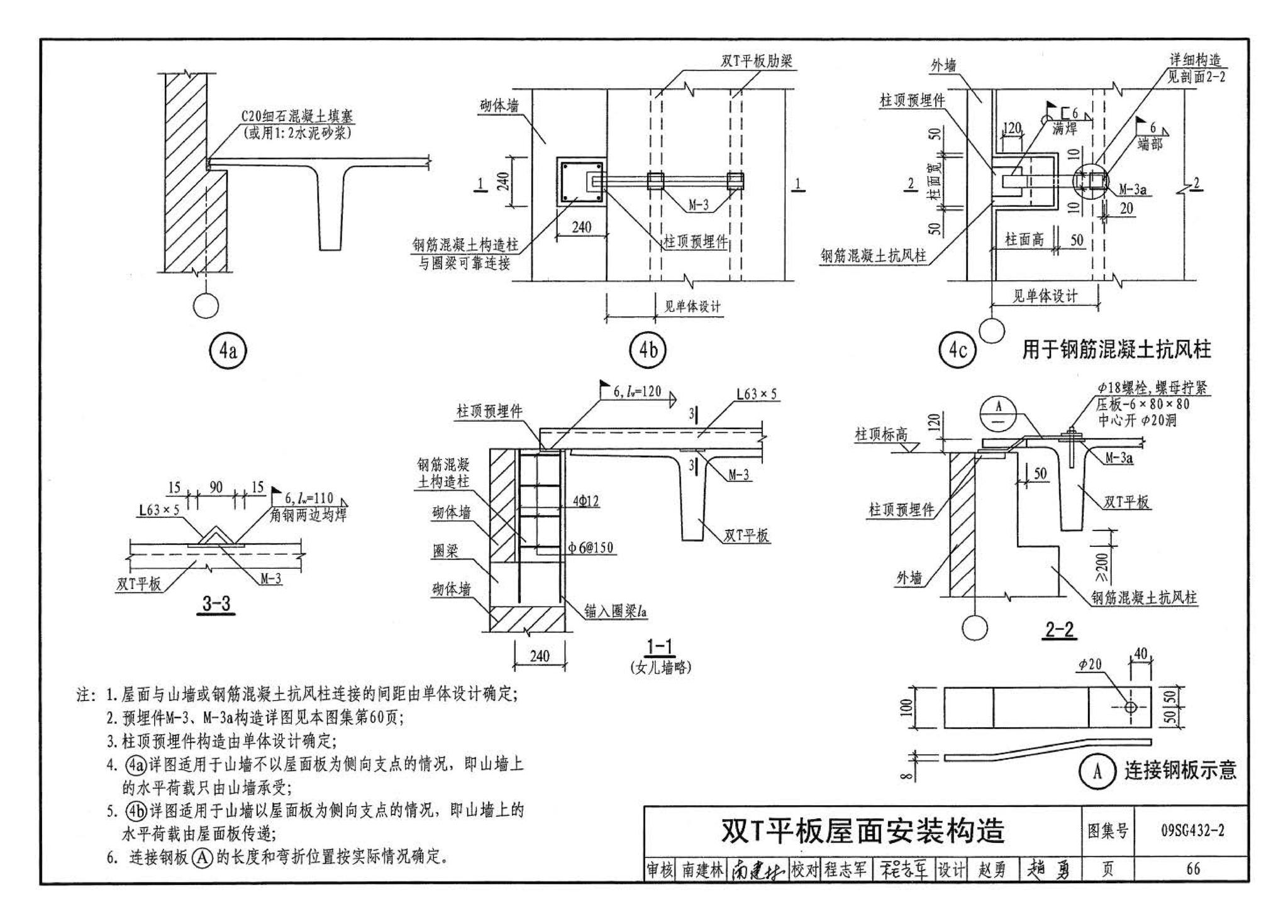 09SG432-2--预应力混凝土双T板（平板，宽度2.0m、2.4m、3.0m）