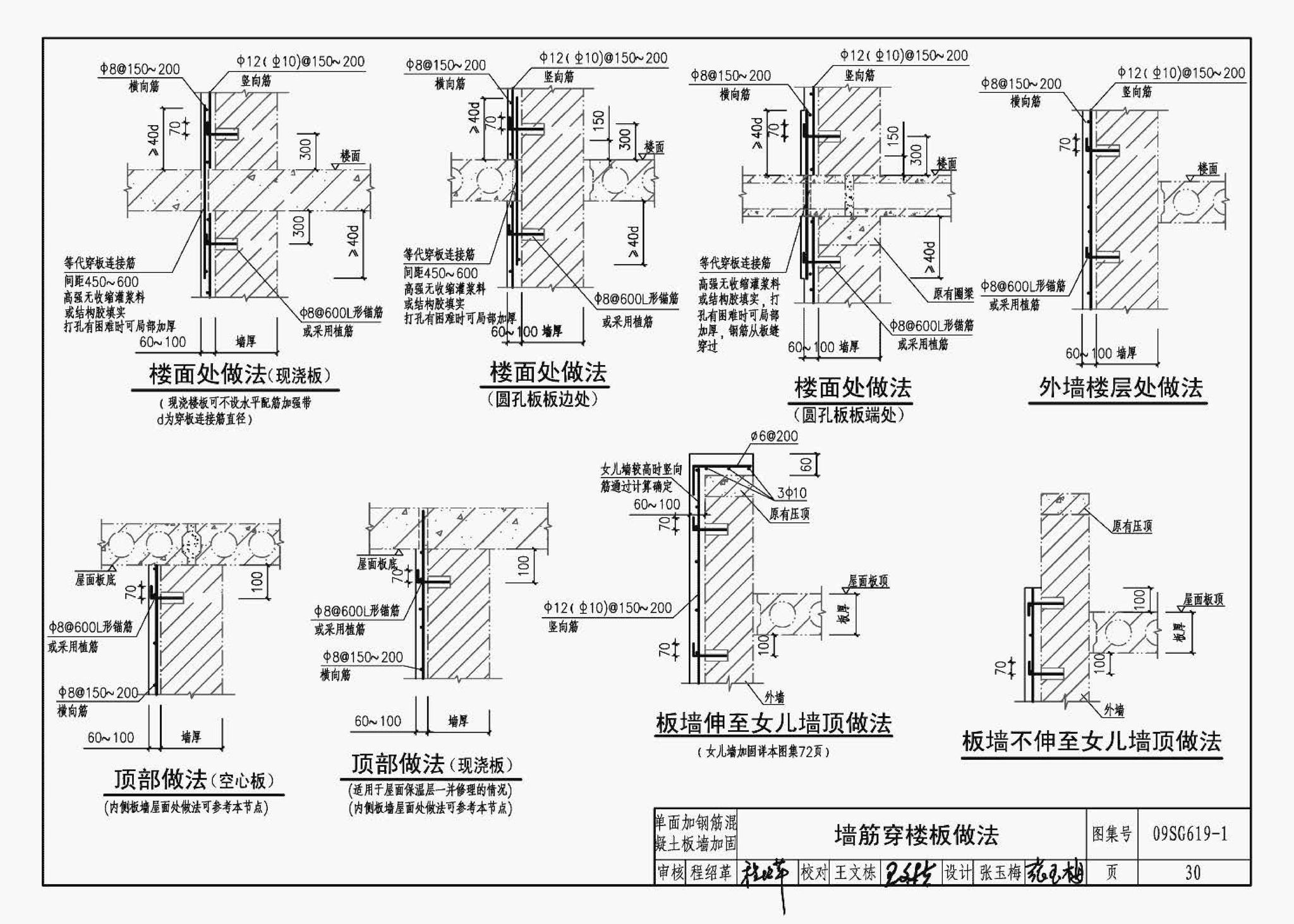 09SG619-1--房屋建筑抗震加固（一）（中小学校舍抗震加固）