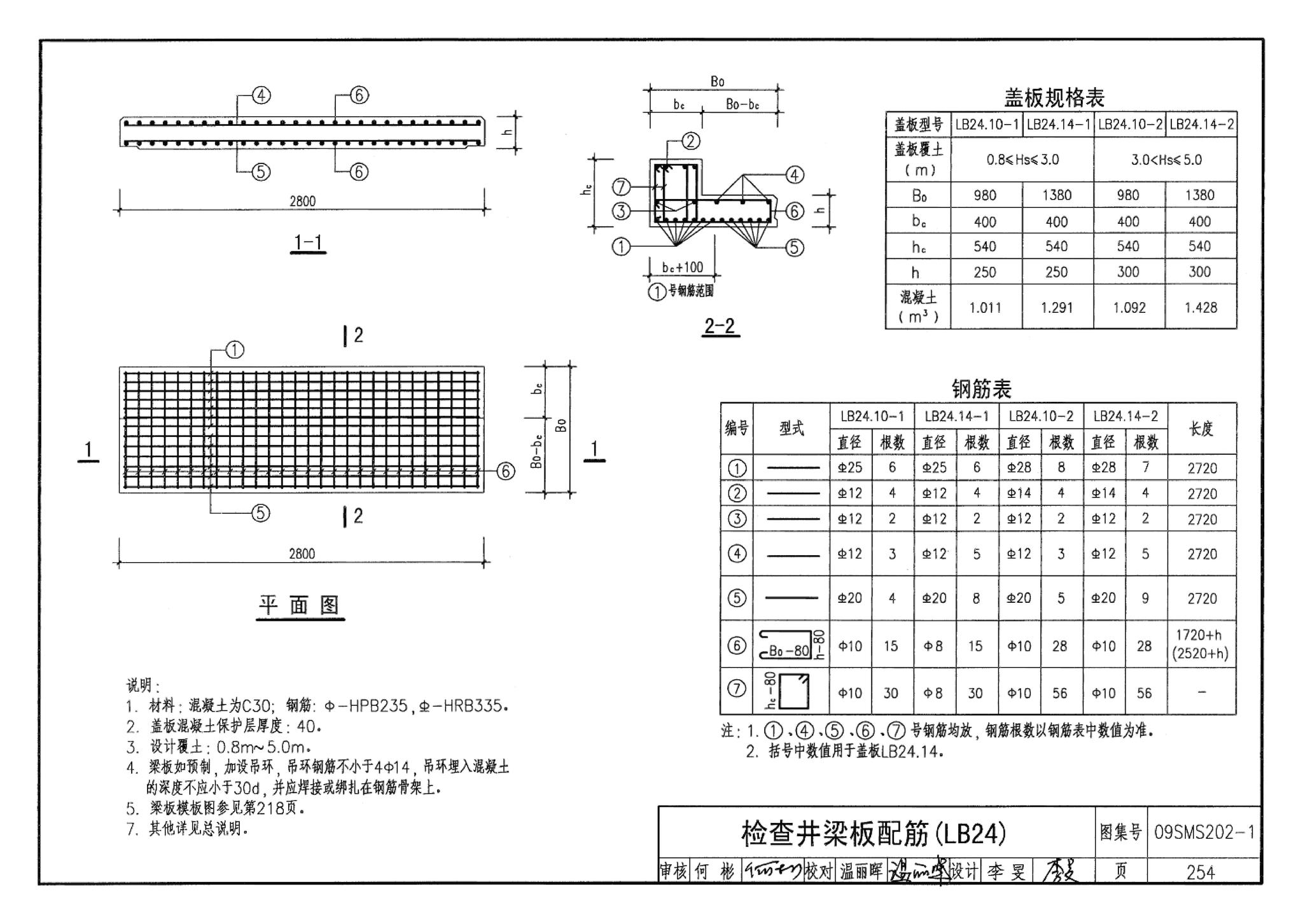 09SMS202-1--埋地矩形雨水管道及其附属构筑物（混凝土模块砌体）