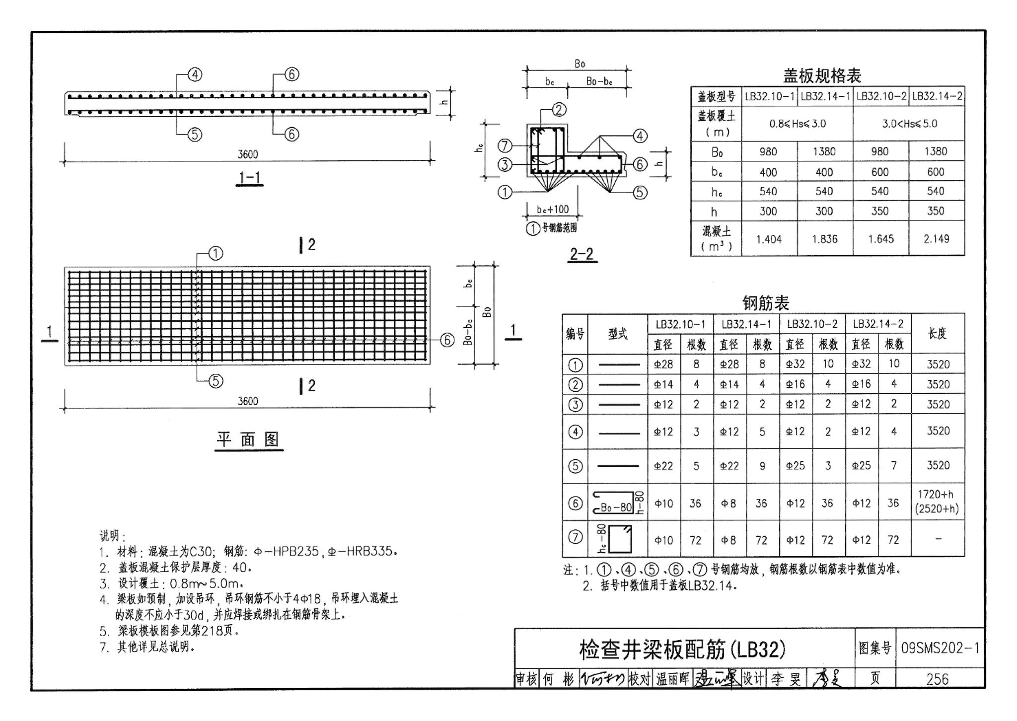 09SMS202-1--埋地矩形雨水管道及其附属构筑物（混凝土模块砌体）