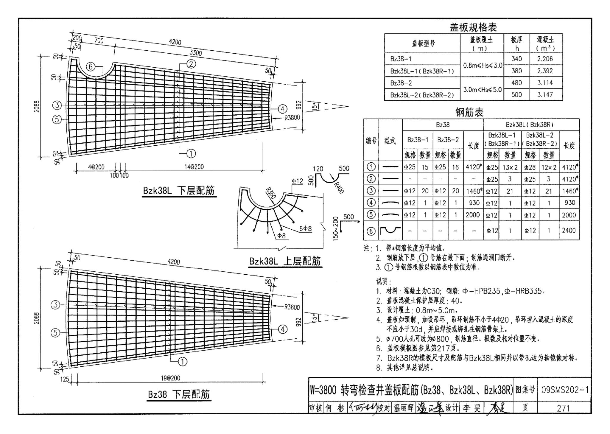 09SMS202-1--埋地矩形雨水管道及其附属构筑物（混凝土模块砌体）